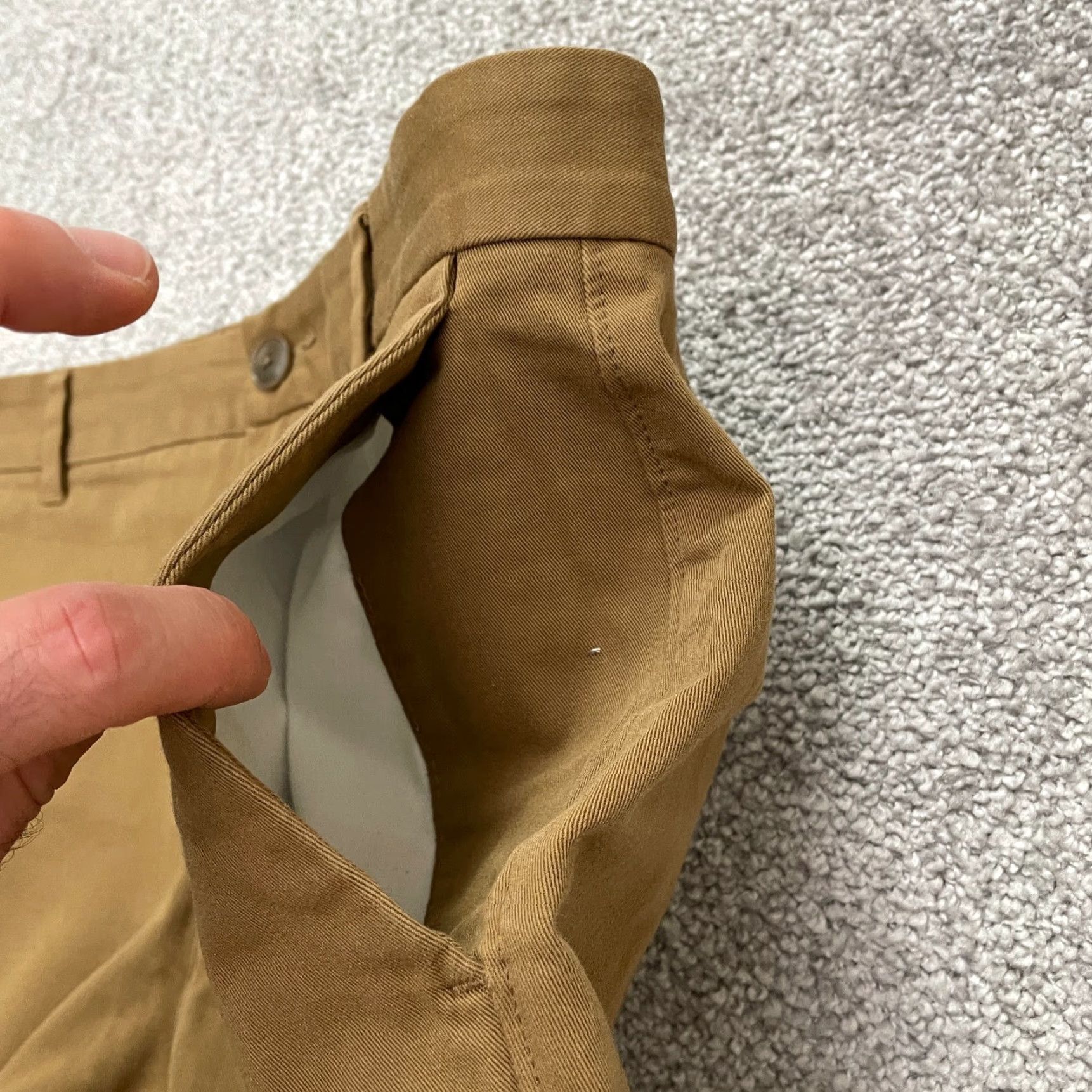 Everlane Everlane Chino Pants Mens 32x32 Brown Slim Flat Front Work Size US 32 / EU 48 - 3 Thumbnail