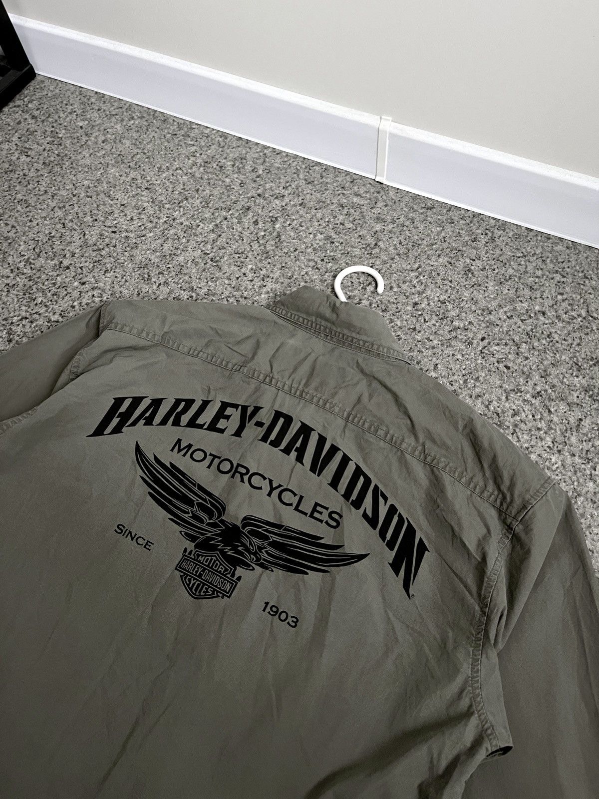Harley Davidson HARLEY DAVIDSON BUTTON SHIRT SZ S Size US S / EU 44-46 / 1 - 3 Thumbnail