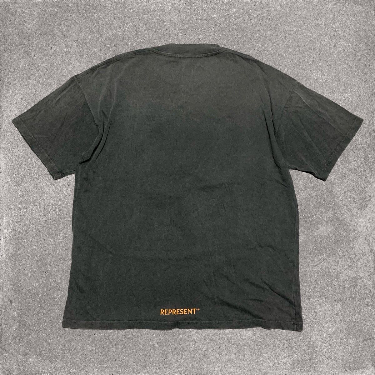 Represent Clo. Represent Medium Horizons Aged Black Tee Size US M / EU 48-50 / 2 - 2 Thumbnail
