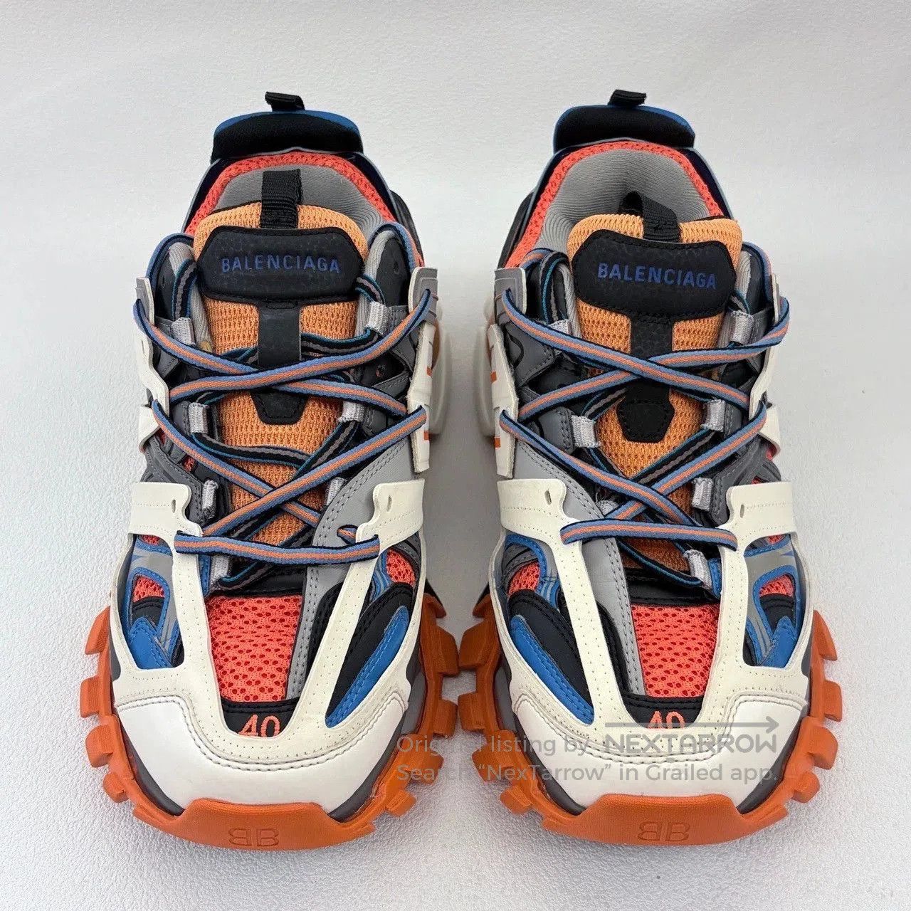 Balenciaga balenciaga track 1.0 low-top dad sneakers. Size US 7.5 / EU 40-41 - 4 Thumbnail