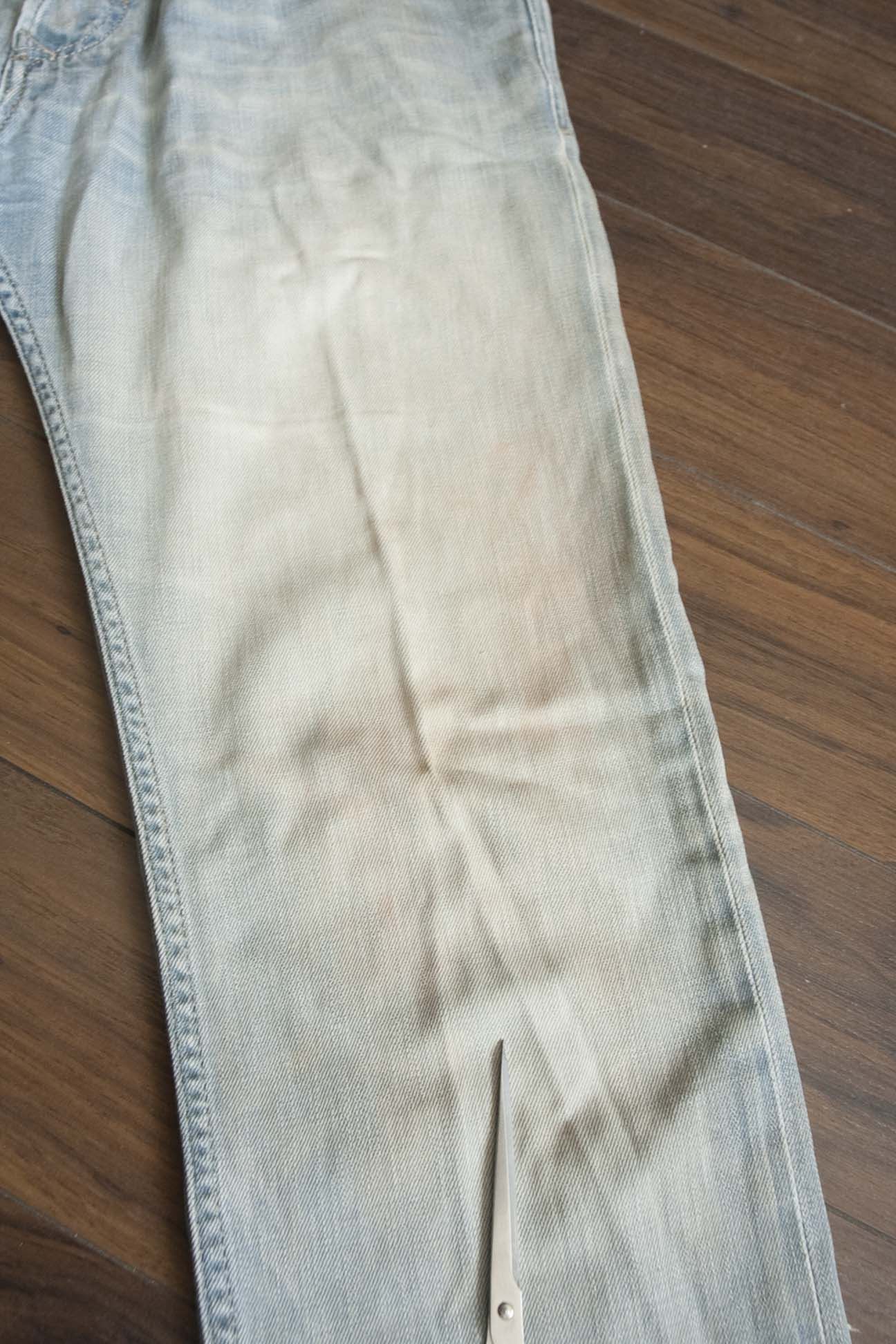 Diesel Diesel Slammer Jeans Distressed Size 32x30.5 Stains Bleached Size US 32 / EU 48 - 8 Thumbnail