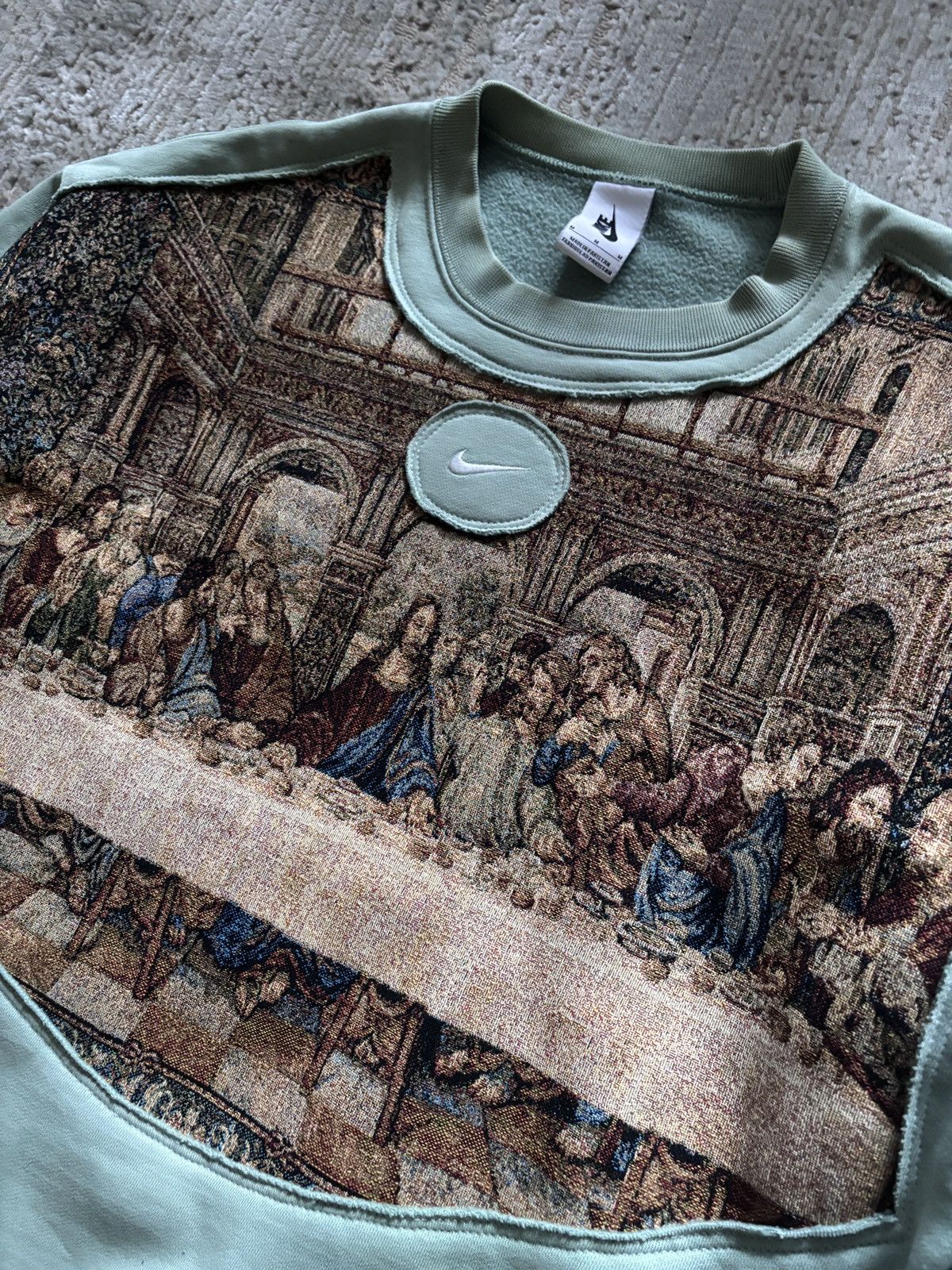 Nike Nike Reworked NRG Junya Watanabe style Jesus sweatshirt Size US M / EU 48-50 / 2 - 4 Thumbnail