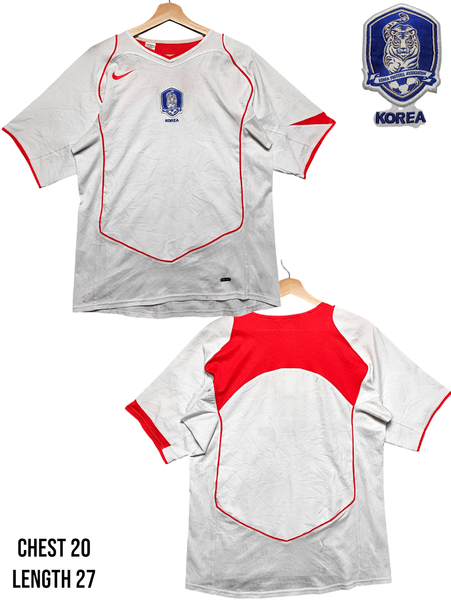 Nike Vintage Korea x Nike Away Jersey 2004 Size US M / EU 48-50 / 2 - 1 Thumbnail