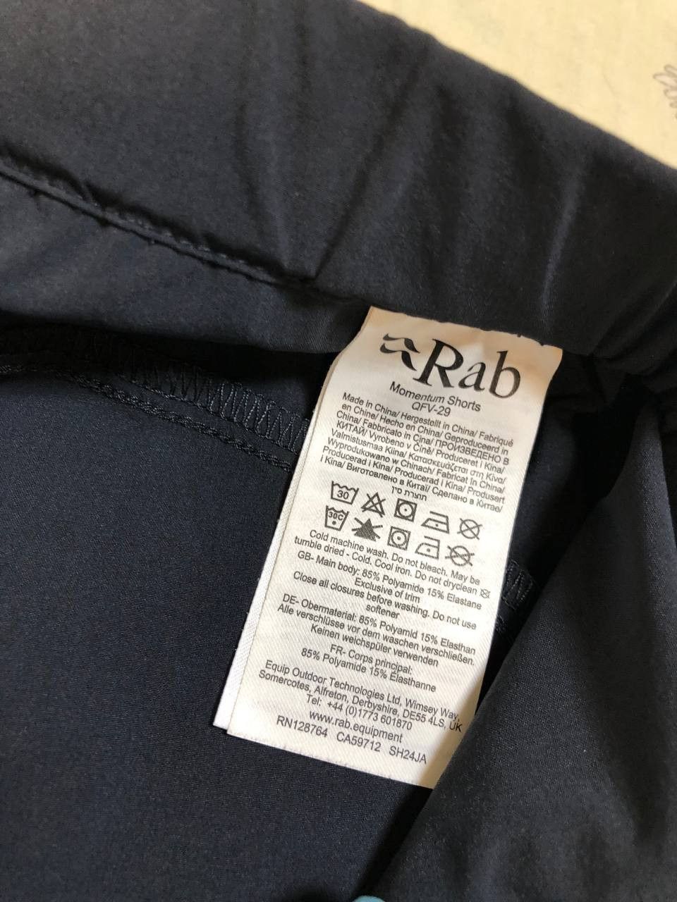 Rab Vintage Y2K Rab Nylon logo casual Shorts Size US 30 / EU 46 - 11 Thumbnail