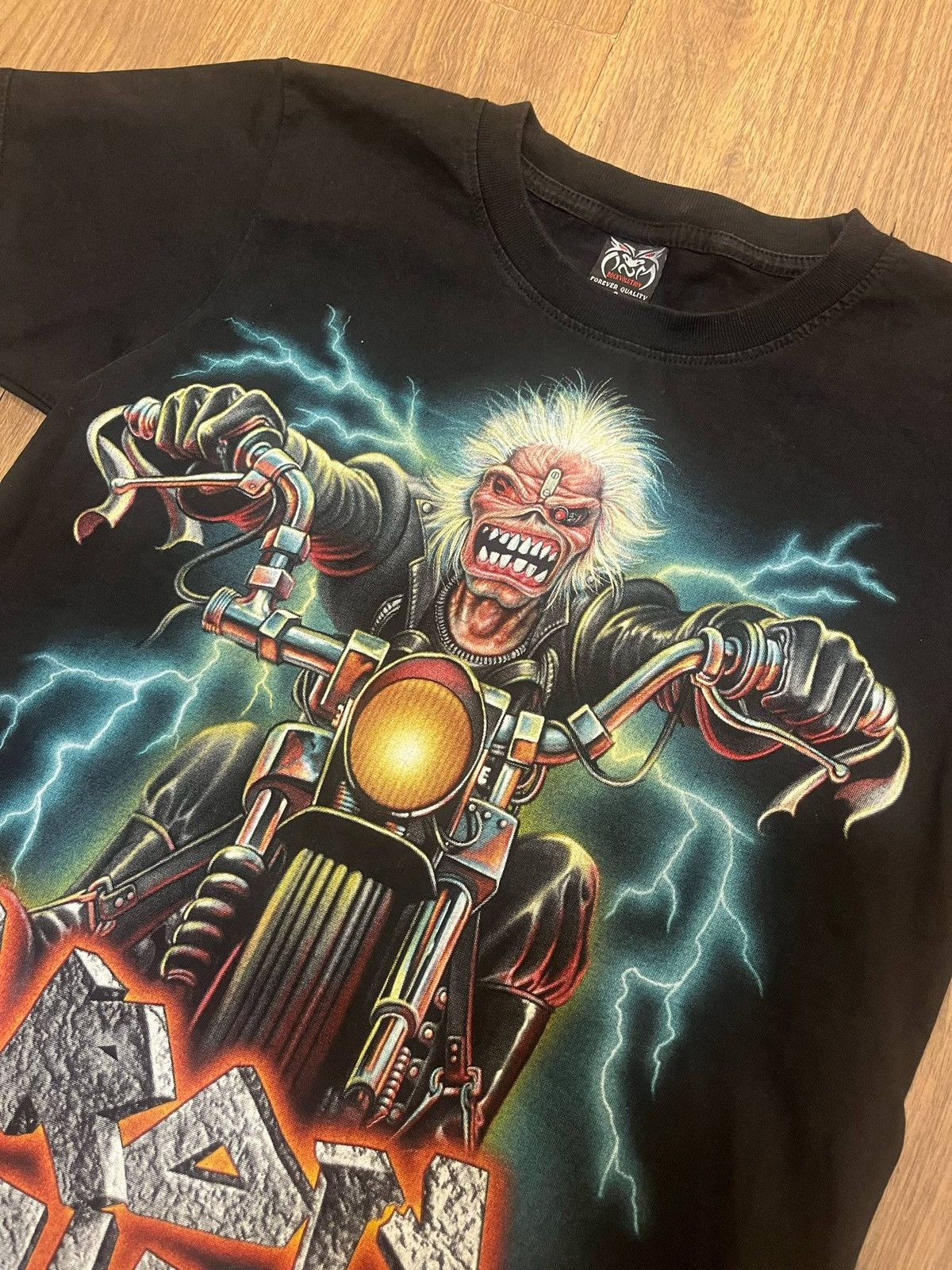 Iron Maiden × Vintage T-shirt Iron Maiden Vintage Oldmoney Size US S / EU 44-46 / 1 - 5 Thumbnail
