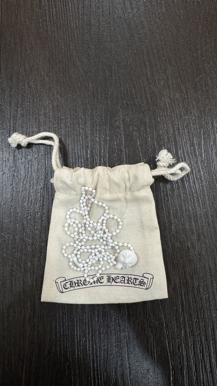 Chrome Hearts Chrome Hearts Silicon Cross Ball Chain Size ONE SIZE - 1 Thumbnail