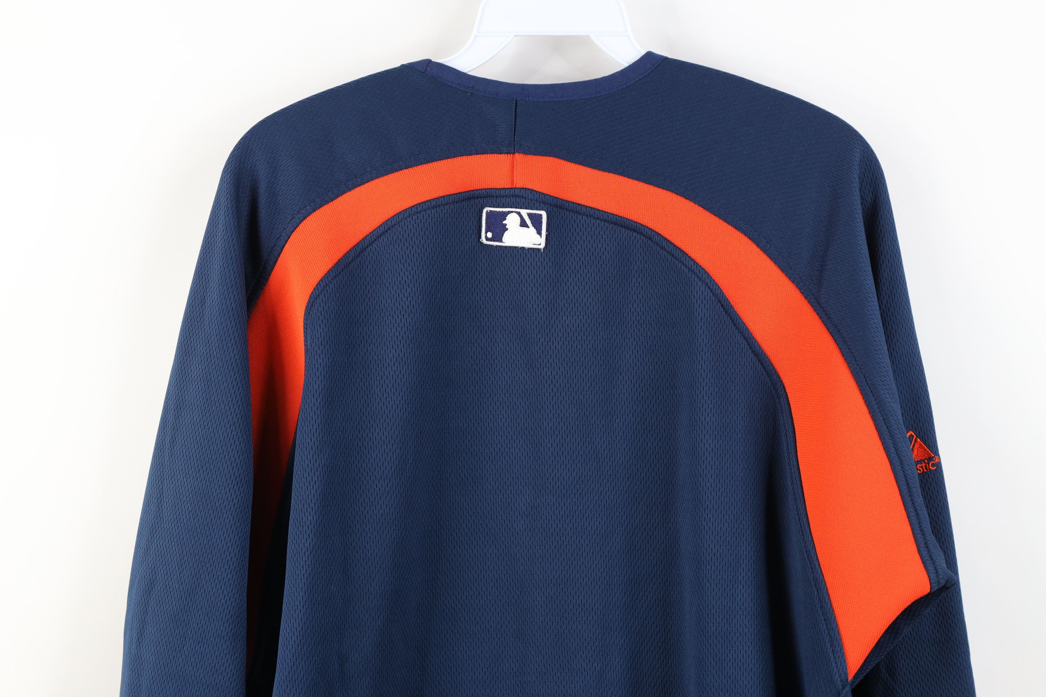 Majestic Vintage Majestic D Detroit Tigers Thermal Sweatshirt Blue Size US L / EU 52-54 / 3 - 13 Thumbnail