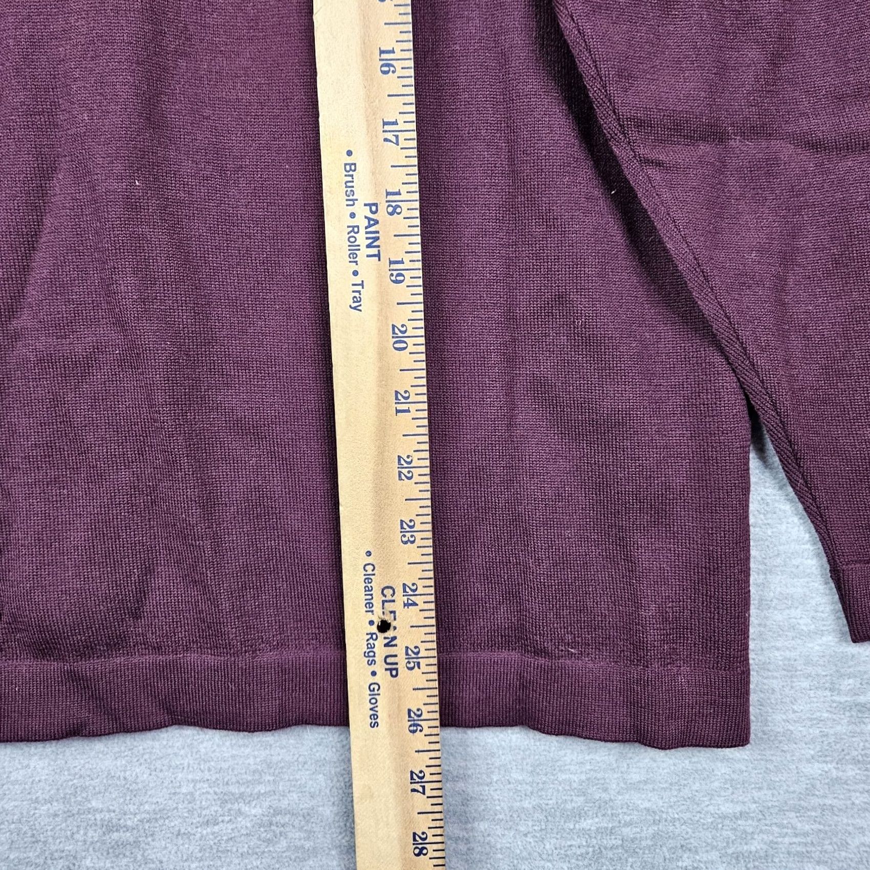Vintage STUDIO 121 Women's Red Round Neck Long Sleeve Pure Wool Sweater Size M Size M / US 6-8 / IT 42-44 - 8 Thumbnail
