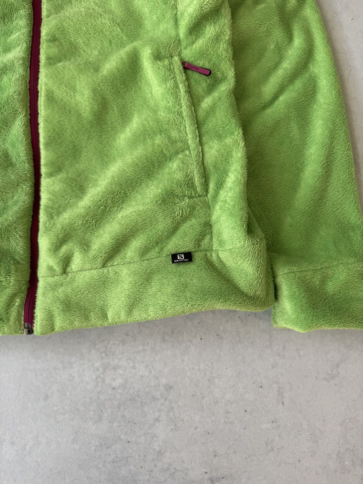 Salomon Salomon Fleece Jacket Grinch Size L / US 10 / IT 46 - 4 Thumbnail