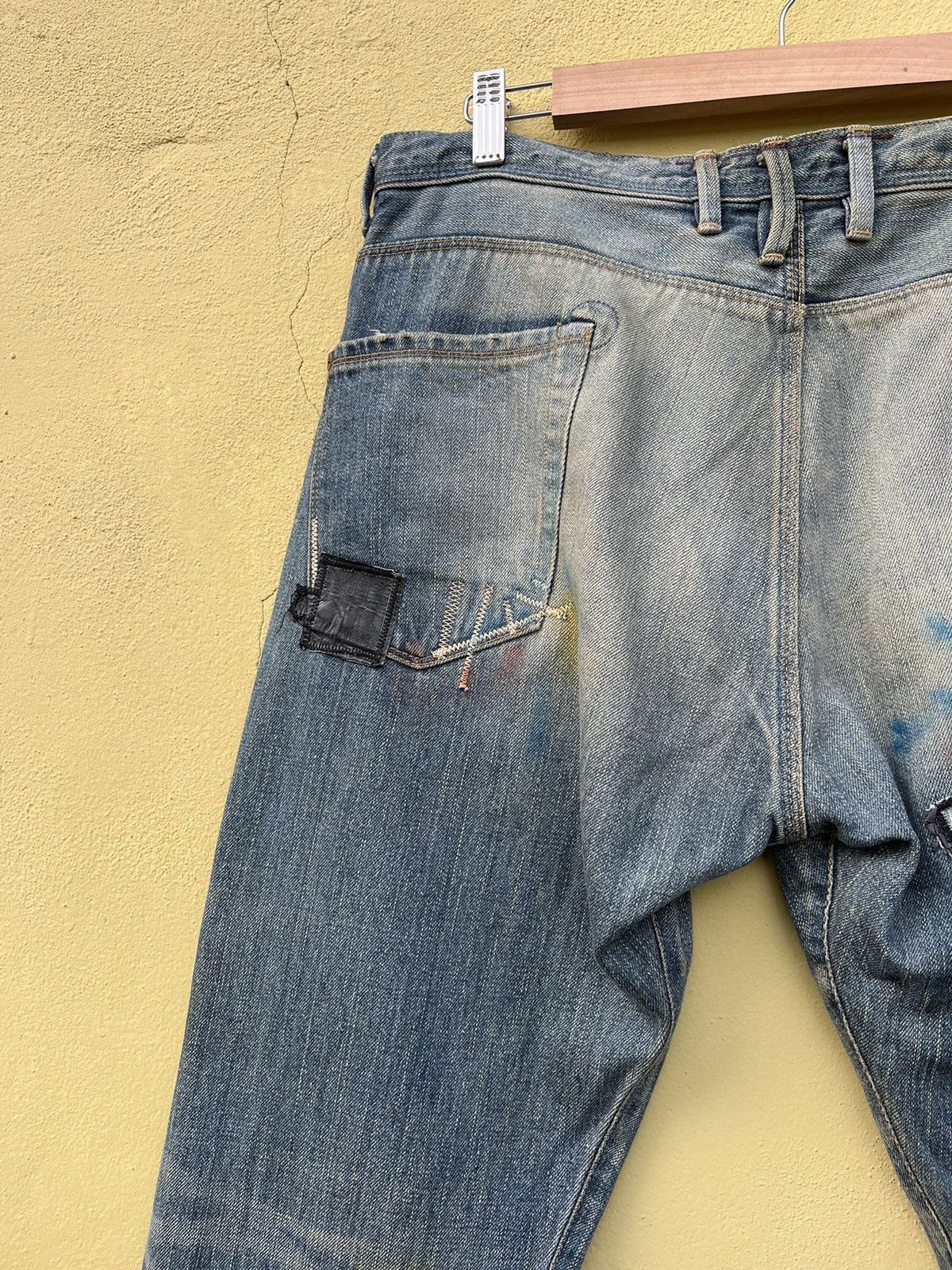 Paul Smith × Paul Smith Red Ear Distressed paul smith red ear jeans Size US 34 / EU 50 - 4 Thumbnail