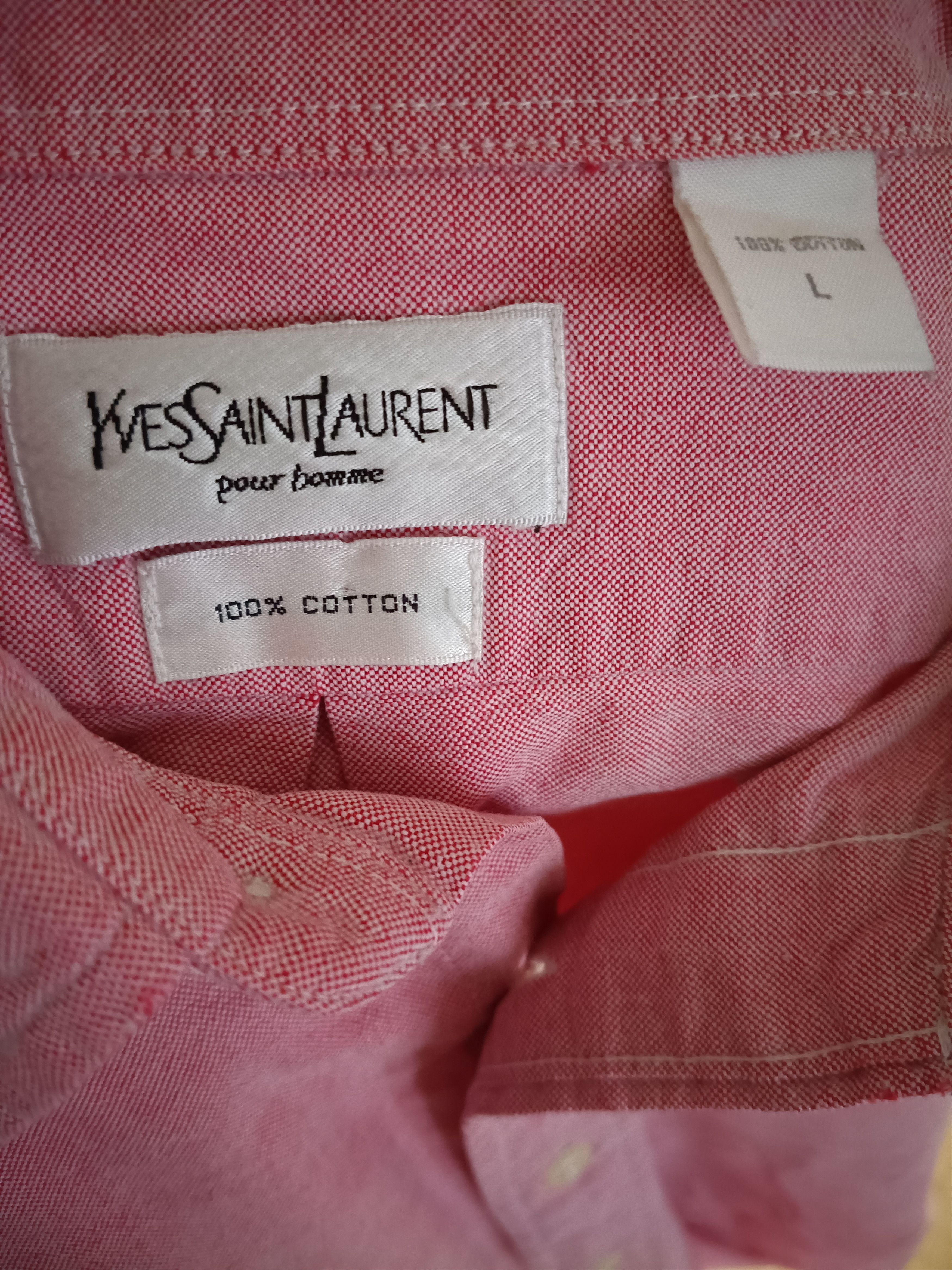 Yves Saint Laurent Yves Saint Laurent shirt Size ONE SIZE - 7 Thumbnail