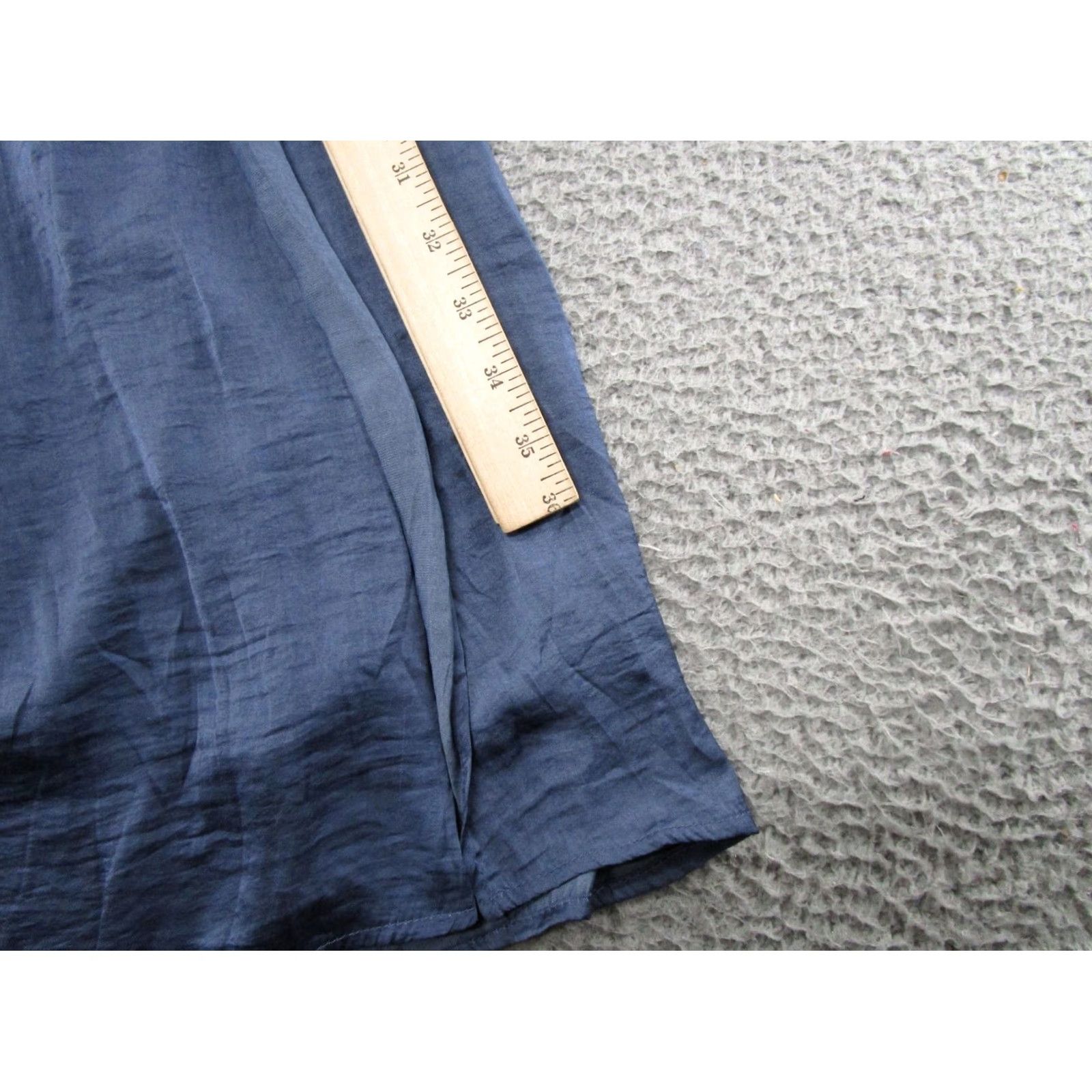 Vintage Hem & Thread Skirt A-Line Elastic Waist Maxi Boho Blues Animal Print Size L Womens Size 36" / US 14 / IT 50 - 6 Thumbnail