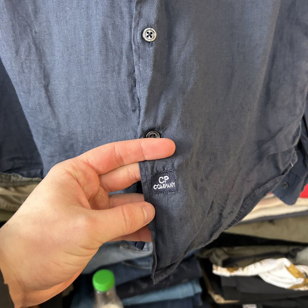 C.P. Company Luxury C.P. Company Small Logo Streetwear y2k button shirt Size US S / EU 44-46 / 1 - 4 Thumbnail