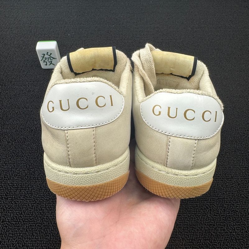 Gucci Gucci Beige Low-Top Kids' Sneakers - Size US 5 / EU 37 - 3 Thumbnail