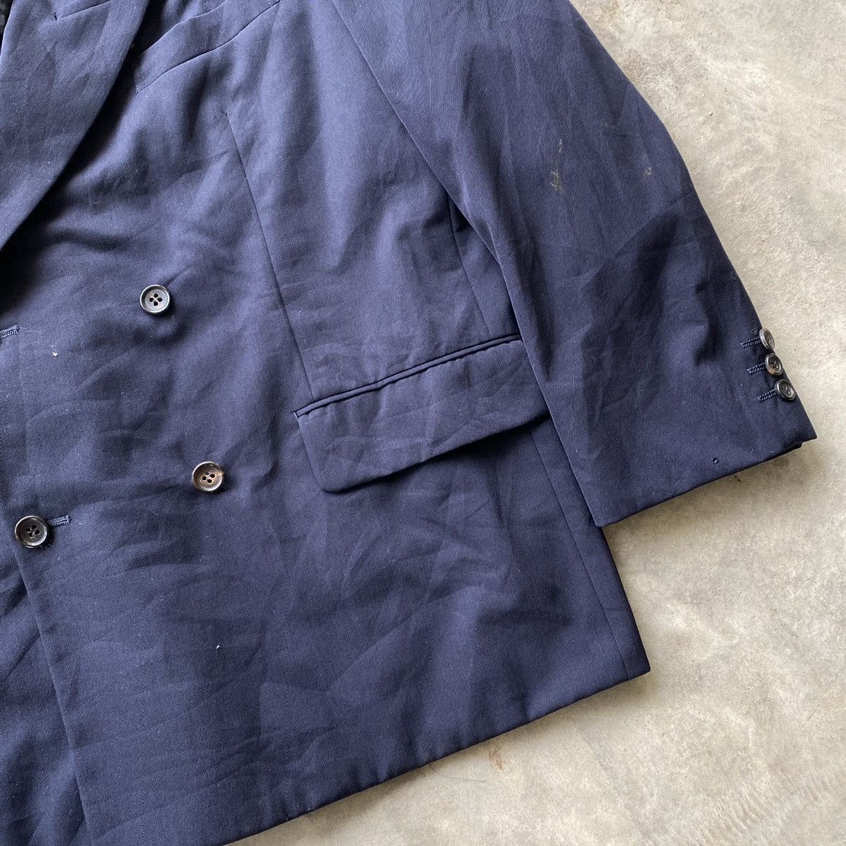 Comme des Garcons COMME des GARCONS Homme Plus Double-Breasted Coat Jacket Size US S / EU 44-46 / 1 - 6 Thumbnail