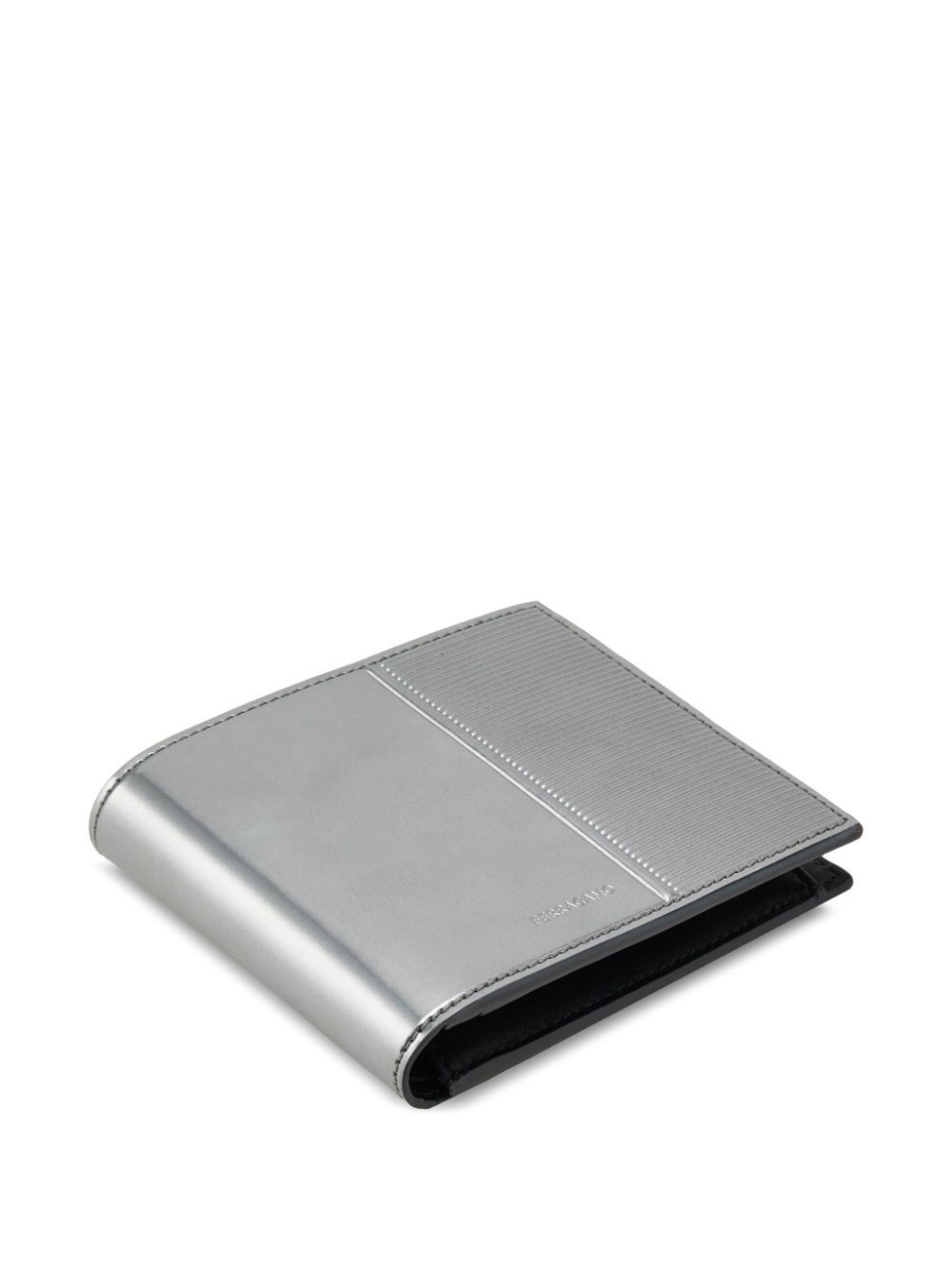Salvatore Ferragamo o1s1rm0924 Size: OS / Bi Fold Wallet in Silver Size ONE SIZE - 4 Thumbnail
