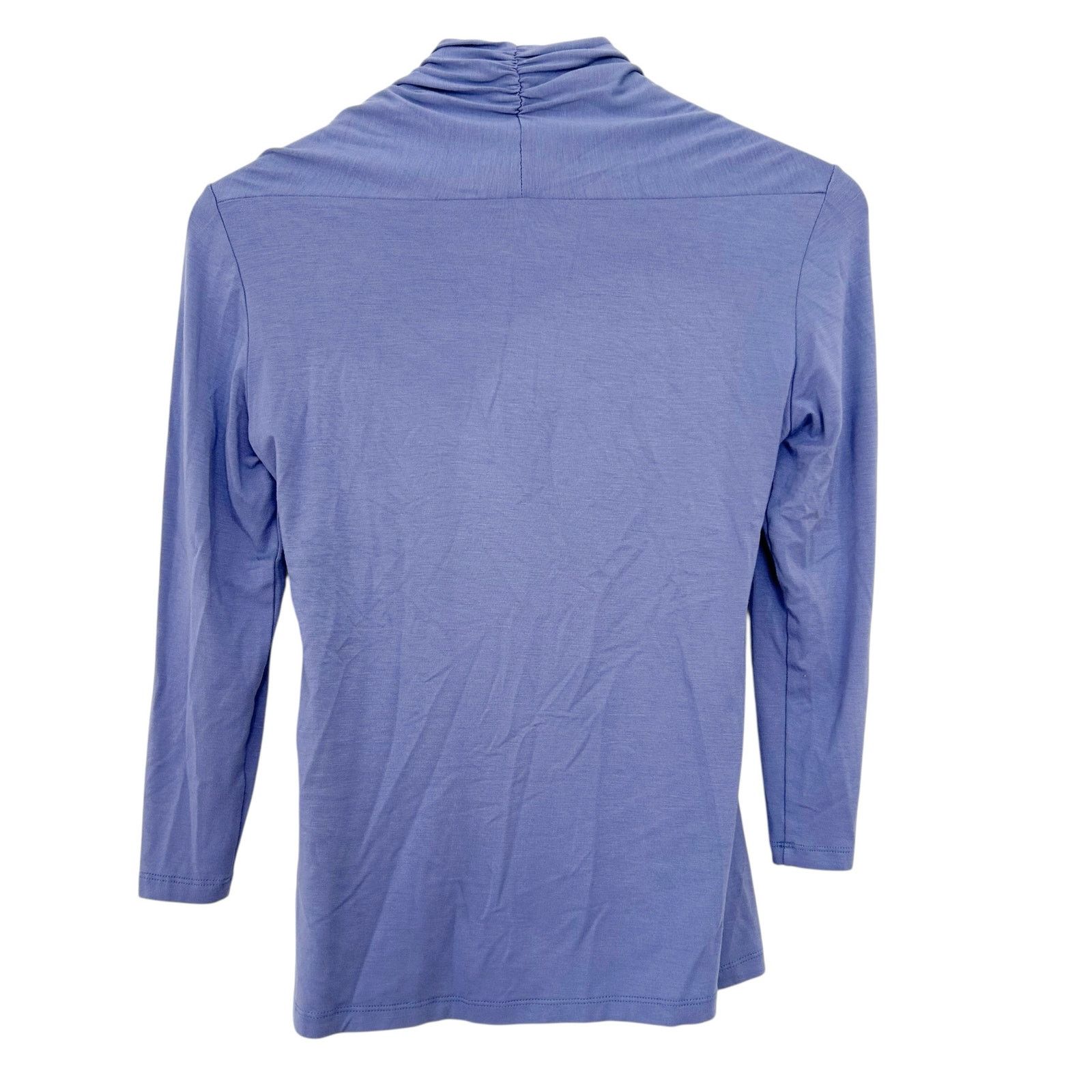 Other Lafayette 148 Purple 3/4 Sleeve Blouse Sz S Size S / US 4 / IT 40 - 4 Thumbnail