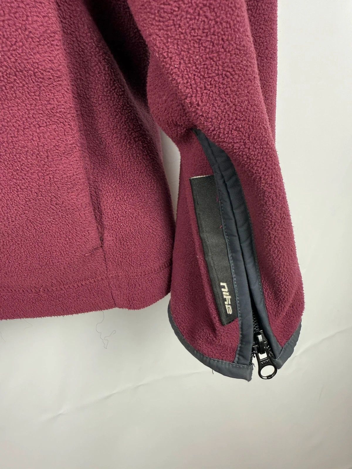 Nike Nike Vintage Fleece Full Zip Hoodie 00s size L Size US L / EU 52-54 / 3 - 4 Thumbnail