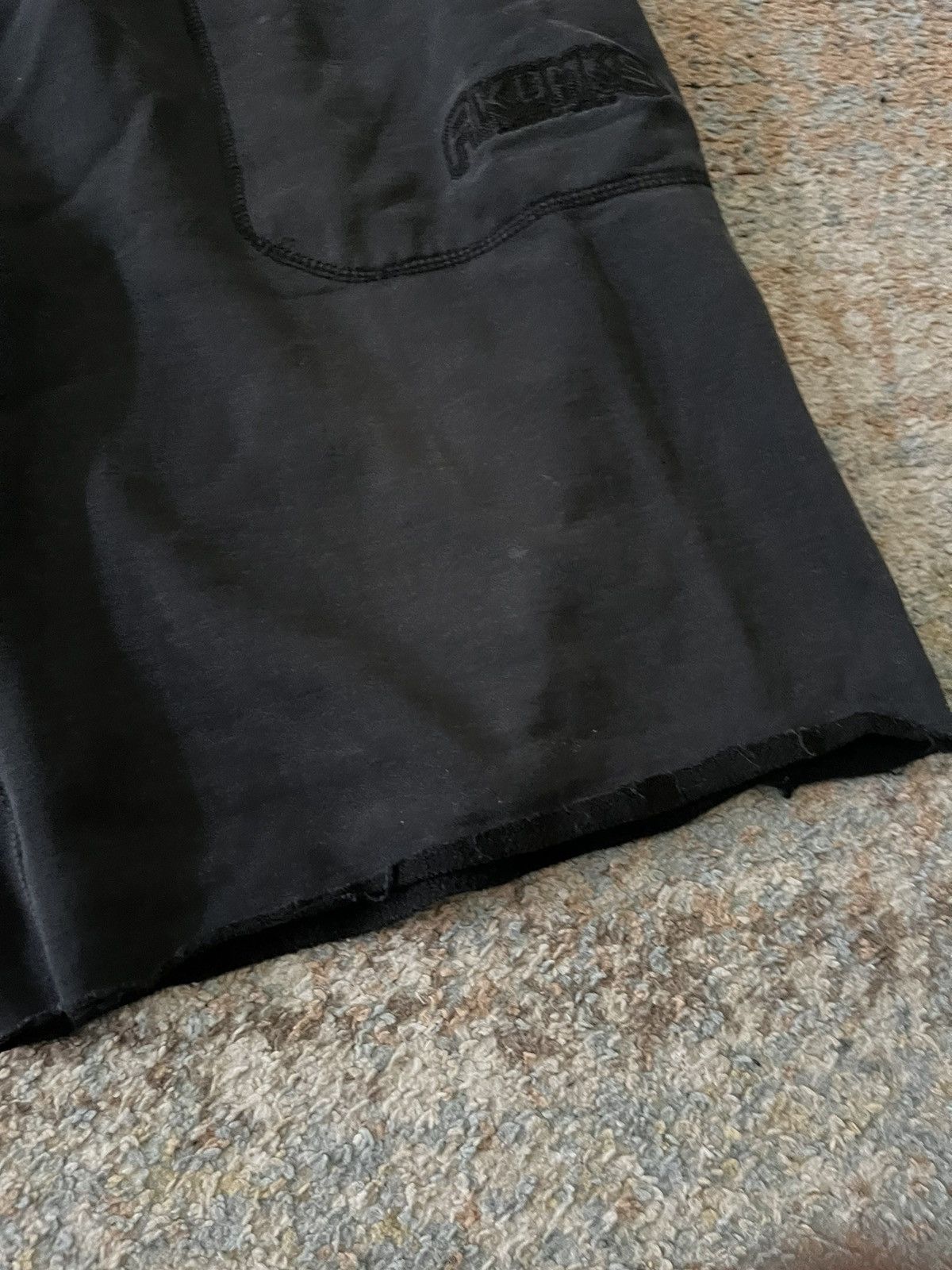 Akademiks × Rap Tees × Vintage VTG Akademiks Faded Sweatshorts 2XL BAGGY (E) Size US 32 / EU 48 - 4 Thumbnail