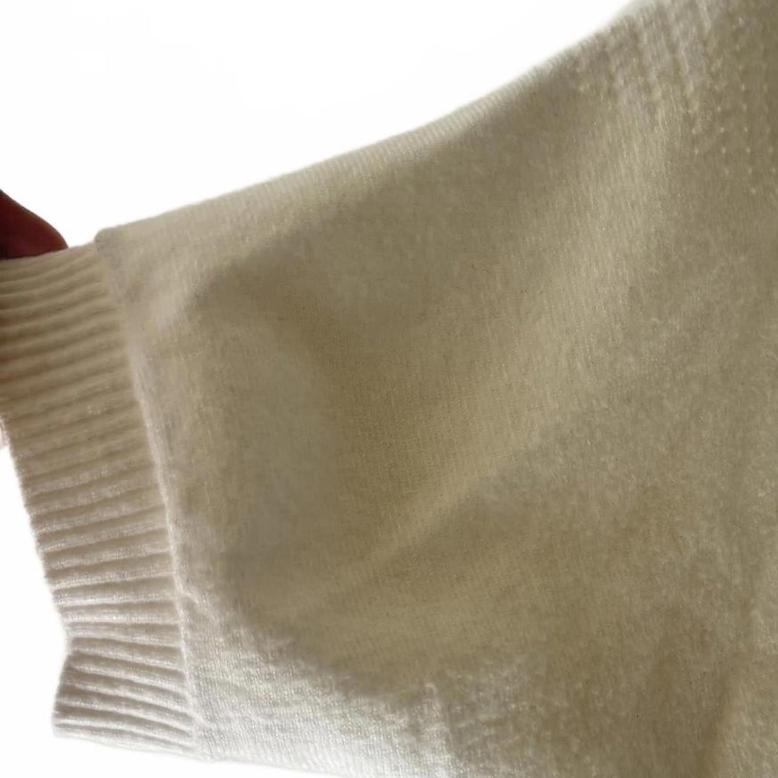 Other Vera Milano Cream Knit Top - Medium Size M / US 6-8 / IT 42-44 - 5 Thumbnail