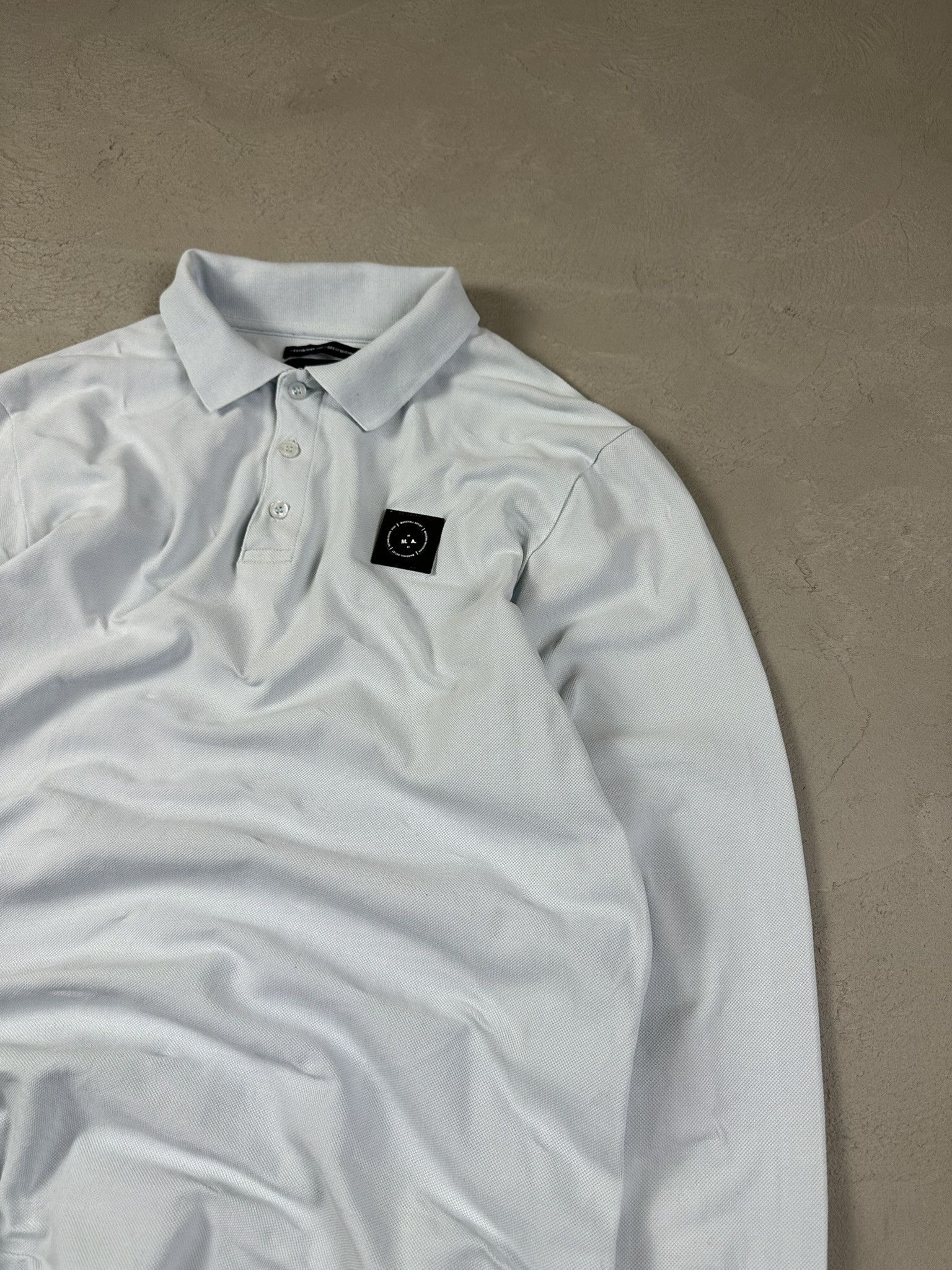 Designer × Marshall Artist Vintage Y2k Marshall Artist Logo Longsleeve Polo T-shirt Size US M / EU 48-50 / 2 - 7 Thumbnail