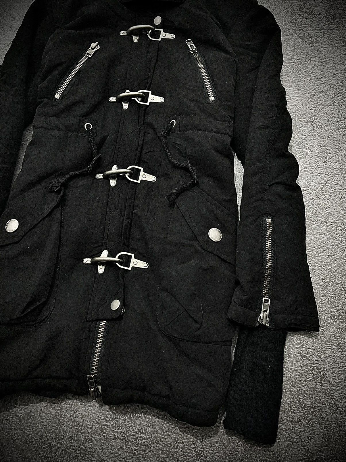 Japanese Brand 2000s Duras Ambient Gothic Punk Jacket Size US M / EU 48-50 / 2 - 3 Thumbnail
