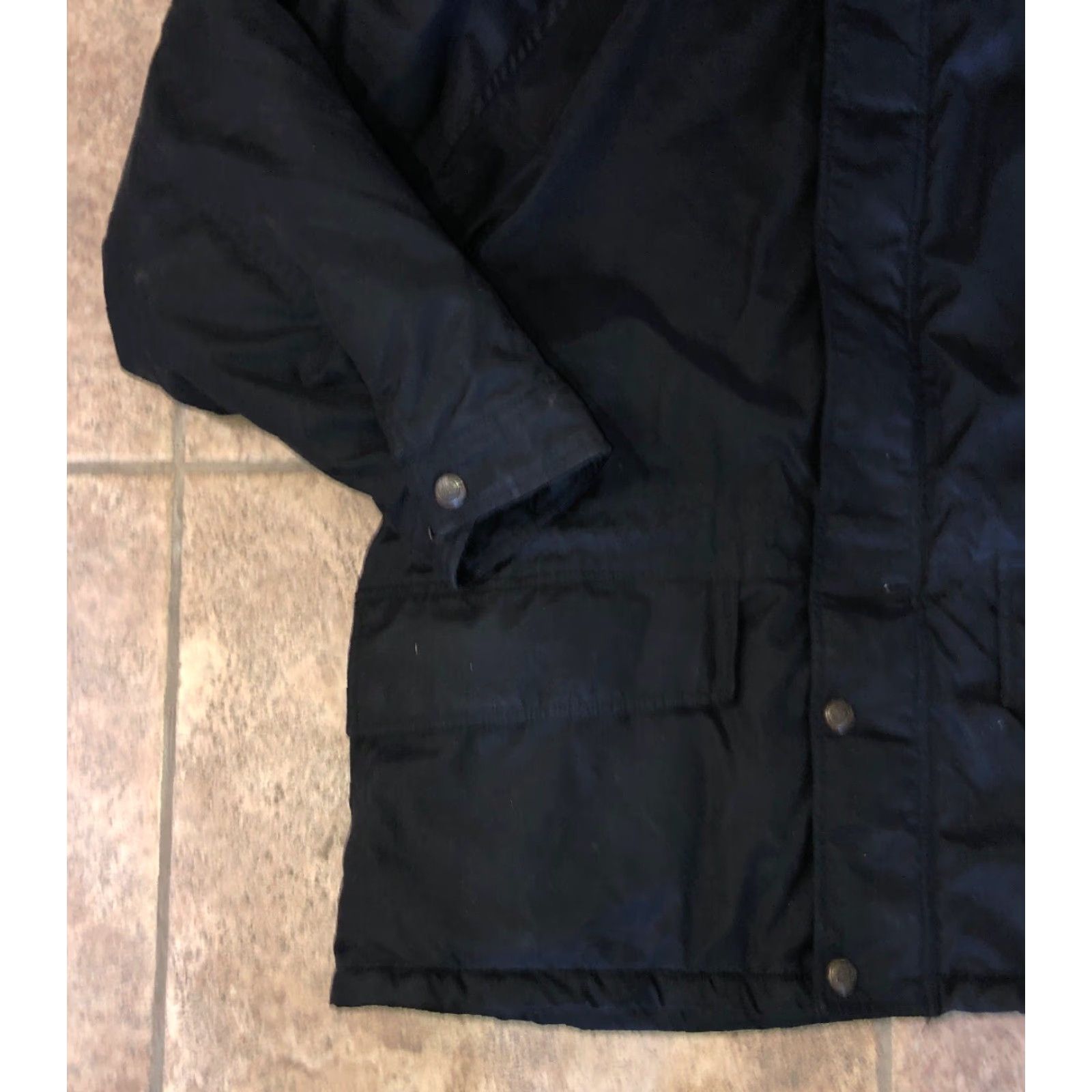 Andrew Marc Andrew Marc Additions Mens Full Zip Fleece Jacket XL Black Outerwear Size US XL / EU 56 / 4 - 4 Thumbnail