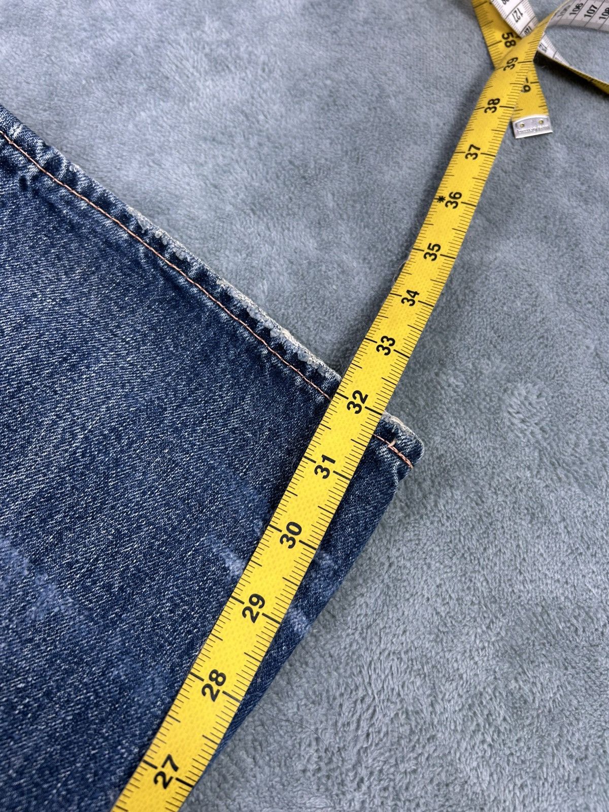 Kapital Kapital Boro Distressed Patchwork Denim Jeans Size US 30 / EU 46 - 25 Thumbnail
