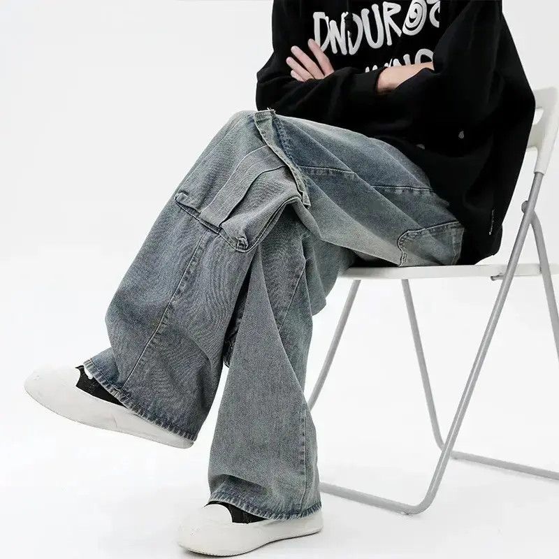 Japanese Brand Y2K Vintage Men Cargo Jeans Size US 32 / EU 48 - 6 Thumbnail
