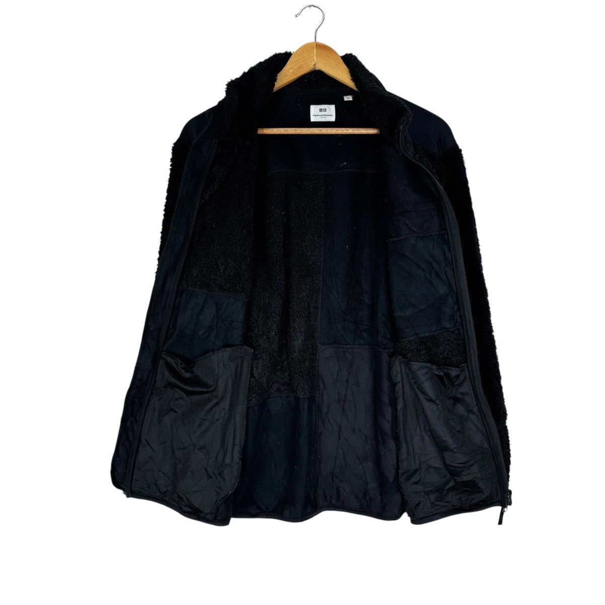 Engineered Garments × Japanese Brand × Uniqlo ☀️EG X UNIQLO FLEECE SHERPA ZIPPER JACKET Size US L / EU 52-54 / 3 - 7 Thumbnail
