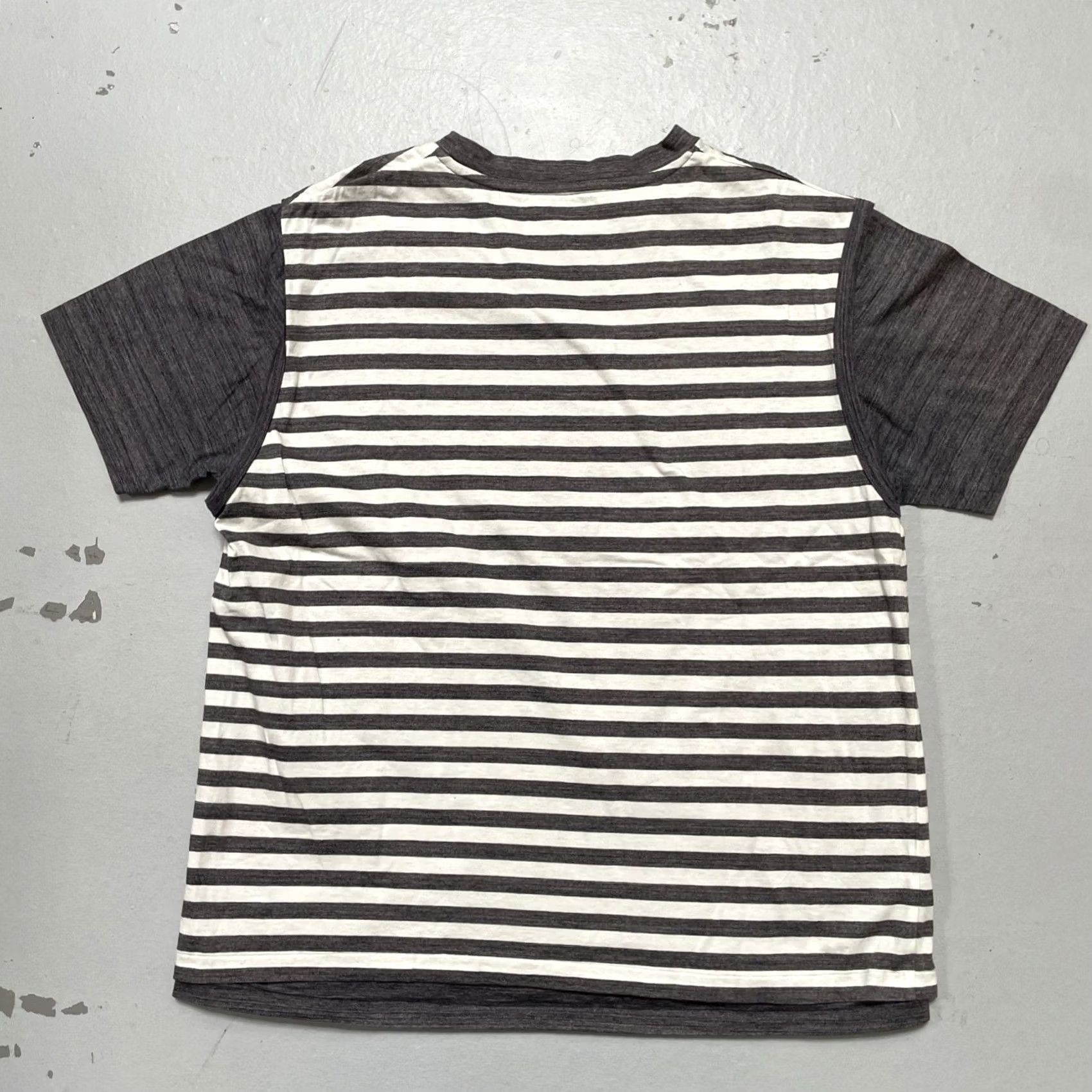 Doublet Mister N Hollywood Double Layer Striped Border T-Shirt Japan 40 Size US L / EU 52-54 / 3 - 8 Thumbnail