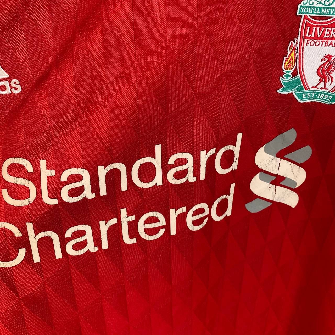 Adidas × Vintage Vintage Adidas Liverpool 2010 home soccer jersey Size US XL / EU 56 / 4 - 6 Thumbnail