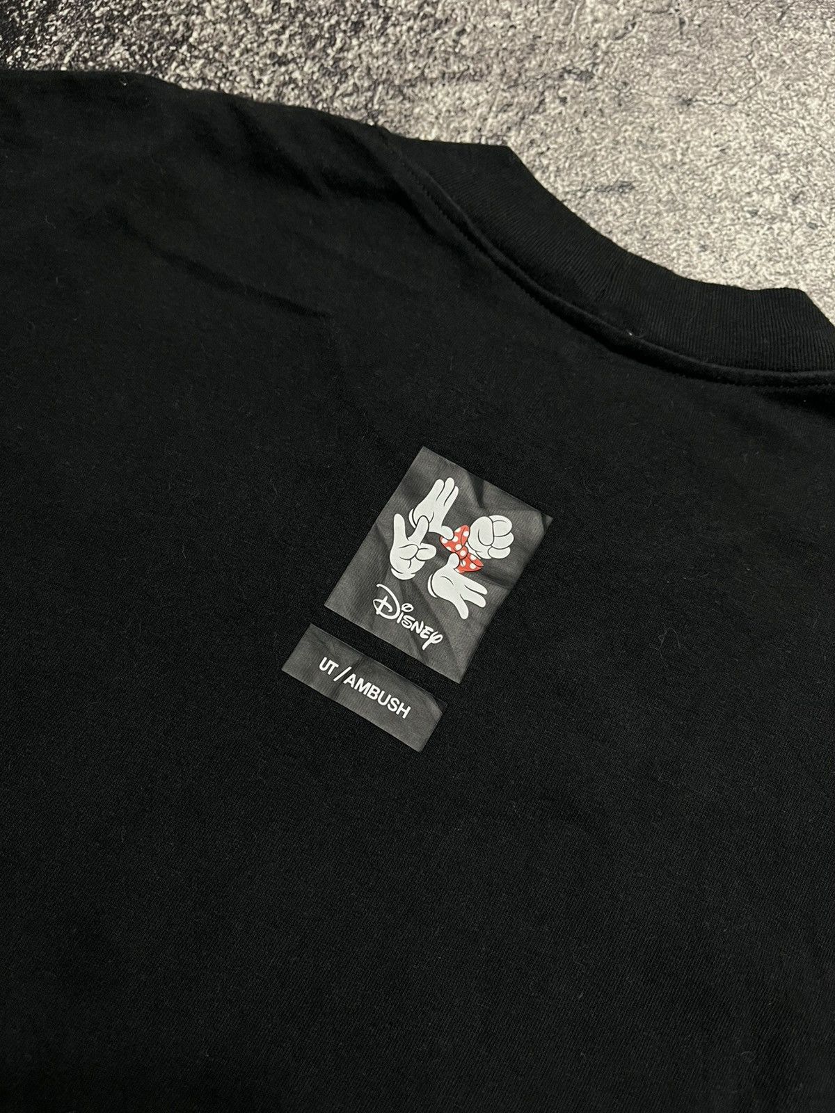 Uniqlo Uniqlo x Ambush Disney Black T-Shirts Size US XXL / EU 58 / 5 - 3 Thumbnail