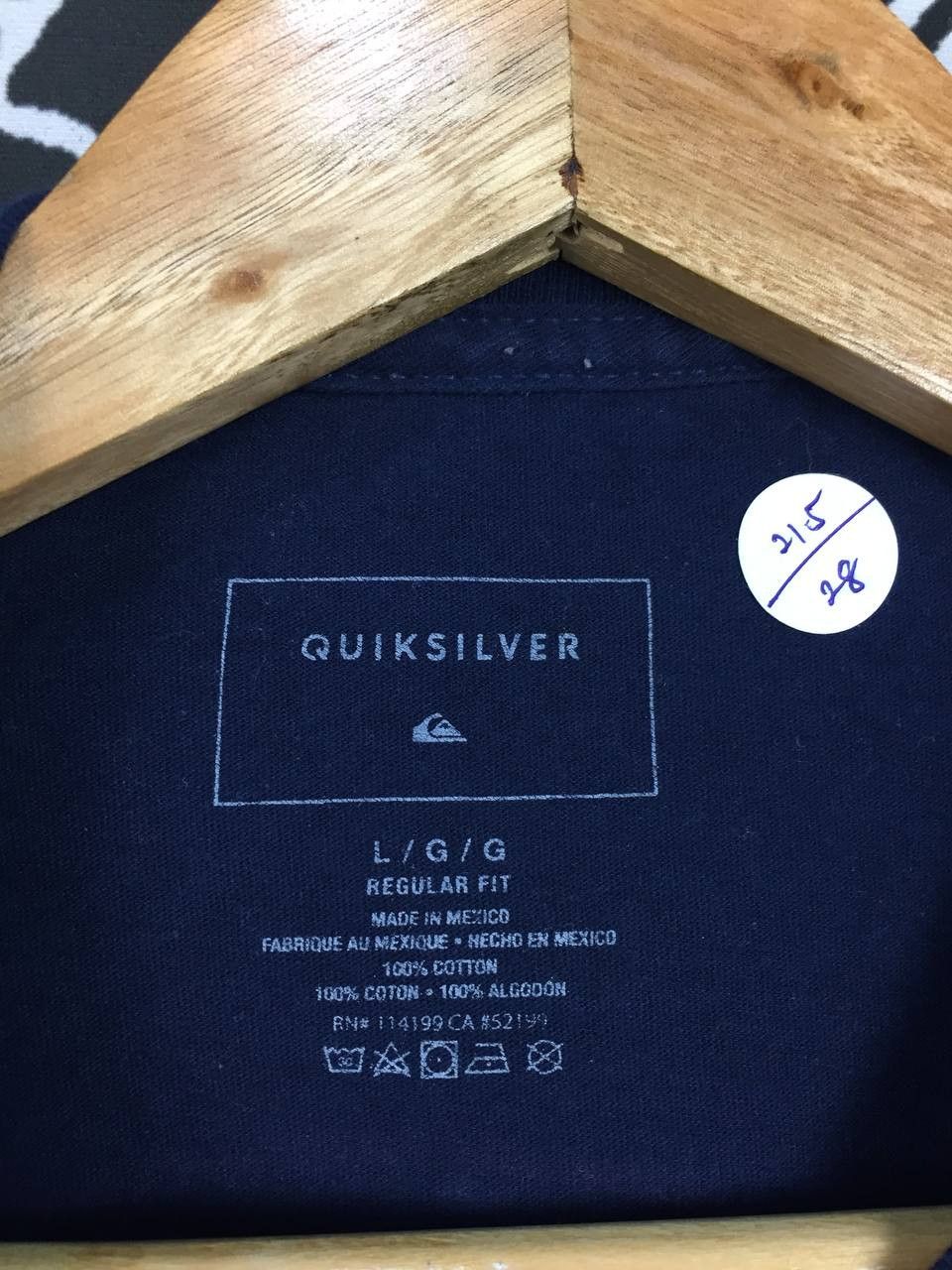 Quiksilver Quiksilver Boardriding Company Big Logo Surfwear Tee Size US L / EU 52-54 / 3 - 8 Thumbnail