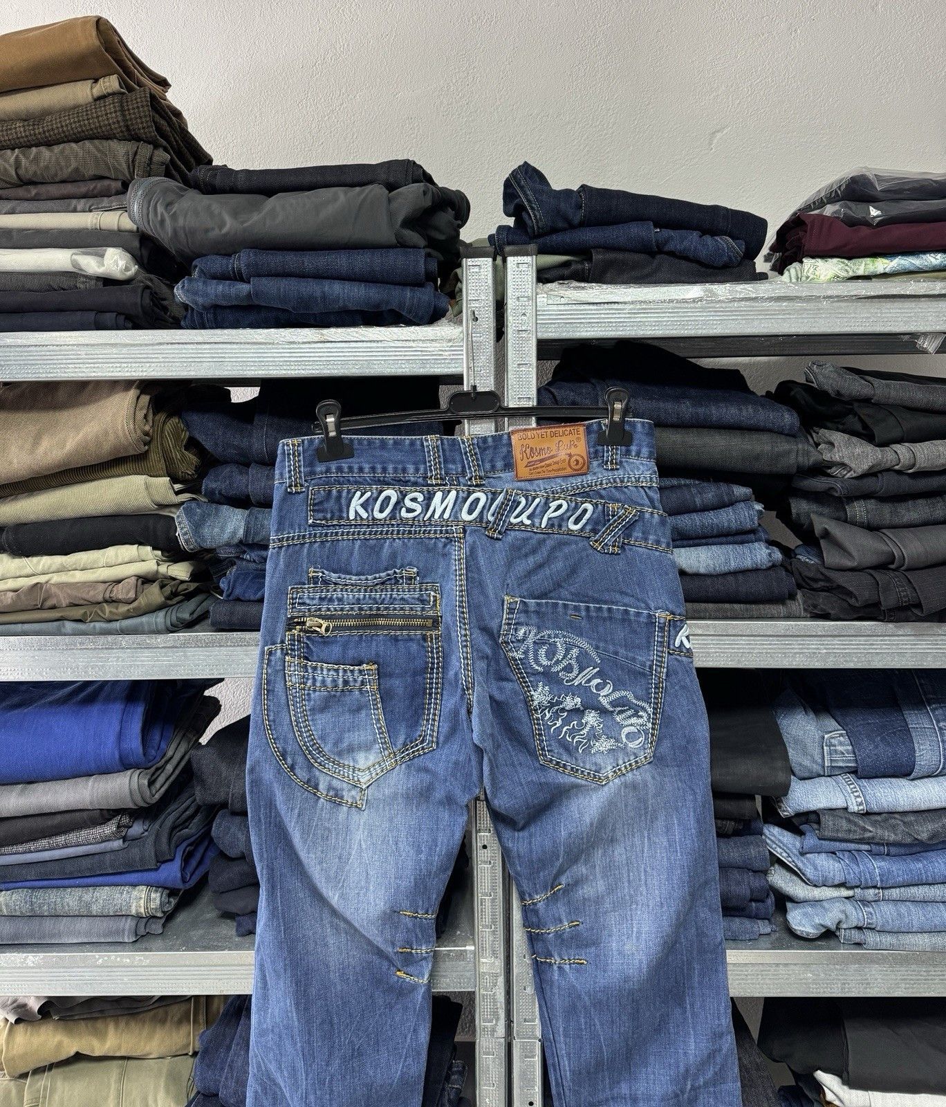 Other Kosmo Lupo y2k Denim Zipper Japan Style Distressed Jeans Size US 32 / EU 48 - 7 Thumbnail
