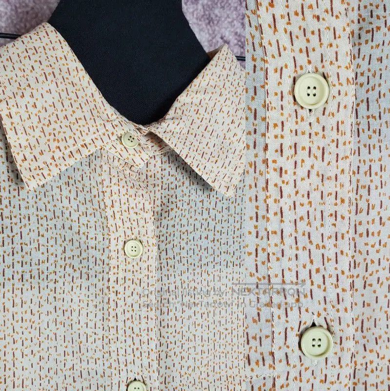 Dior Dior Long Sleeve Beige Cotton Floral Shirt . Size L / US 10 / IT 46 - 5 Thumbnail