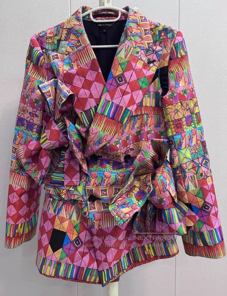 Comme des Garcons Comme des Garcons 3D Bow Printed Jacket Size S / US 4 / IT 40 - 1 Thumbnail