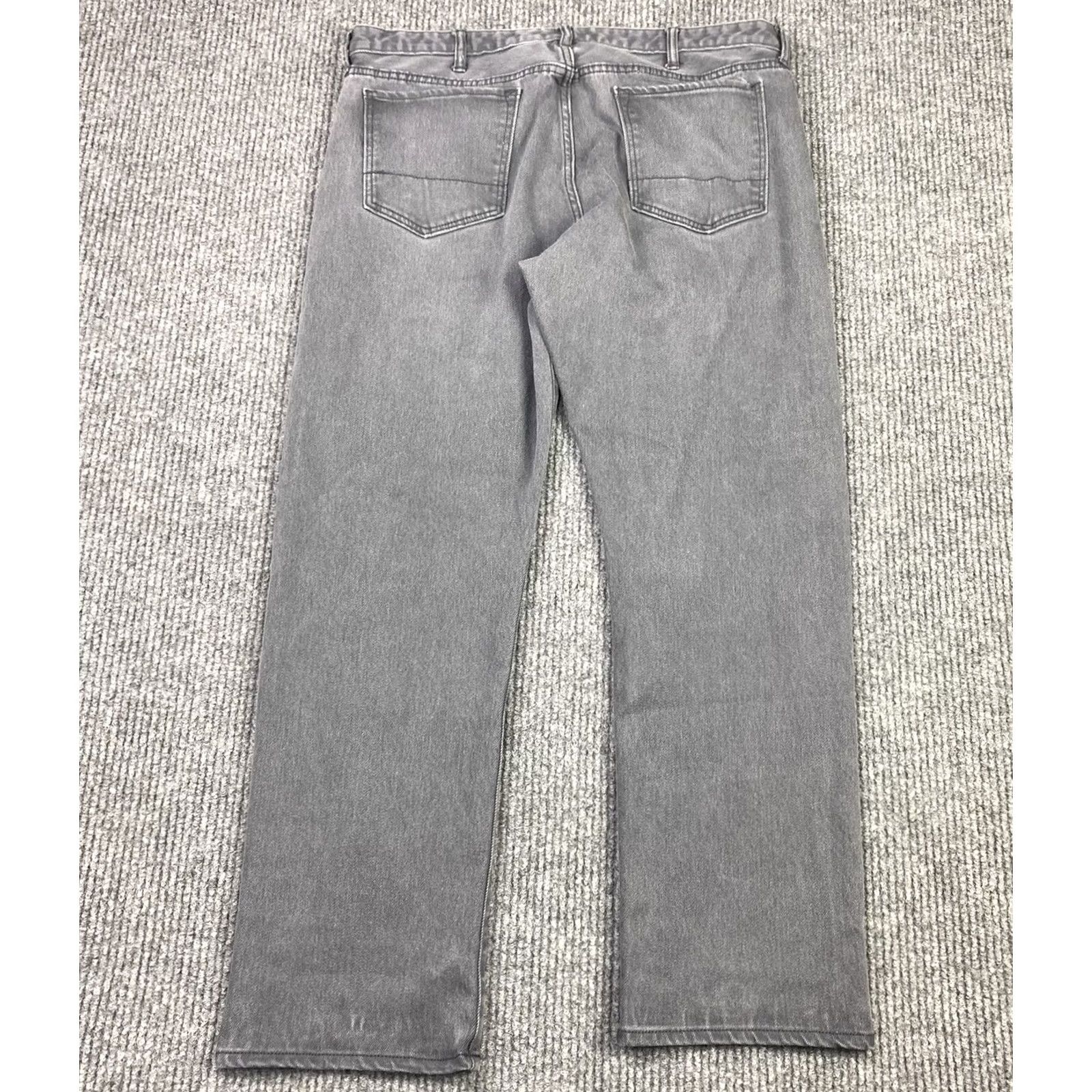 Banana Republic Banana Republic Jeans Slim Denim 38x31 Gray Men Modern Classic Stretch 5-Pocket Belt Loops Size US 38 / EU 54 - 4 Thumbnail