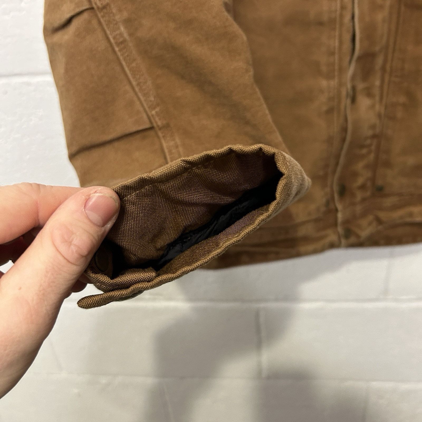 Carhartt Carhartt Berwick Fleece-Lined Canvas Jacket “Brown” Size US S / EU 44-46 / 1 - 4 Thumbnail