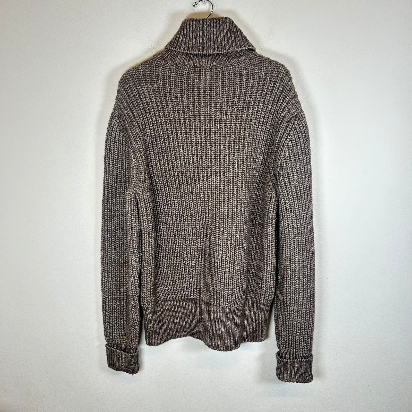 Loro Piana Loro Piana Merino Wool Turtle Neck Size 50 Size US M / EU 48-50 / 2 - 2 Thumbnail