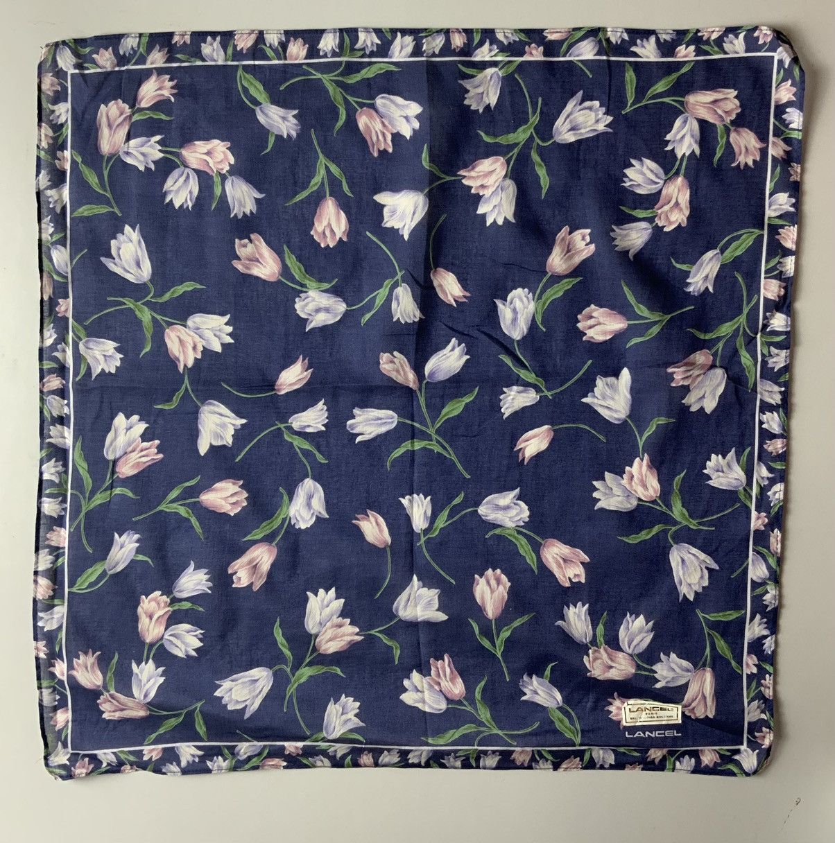 Lancel Lancel Flower Art Handkerchief Size ONE SIZE - 3 Thumbnail