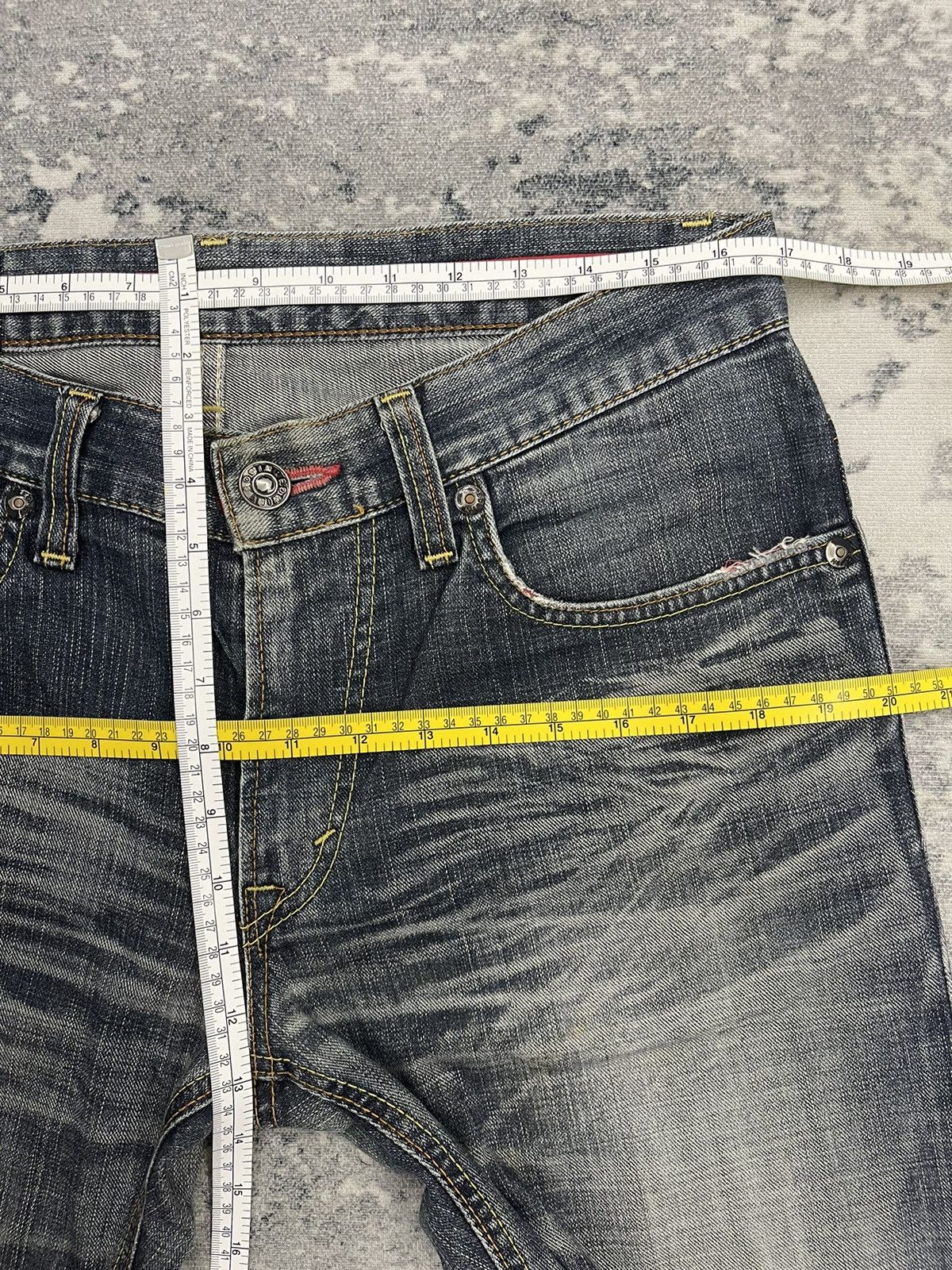 Edwin Edwin Edge Of Blue Distressed Jeans s21 Size US 32 / EU 48 - 15 Thumbnail