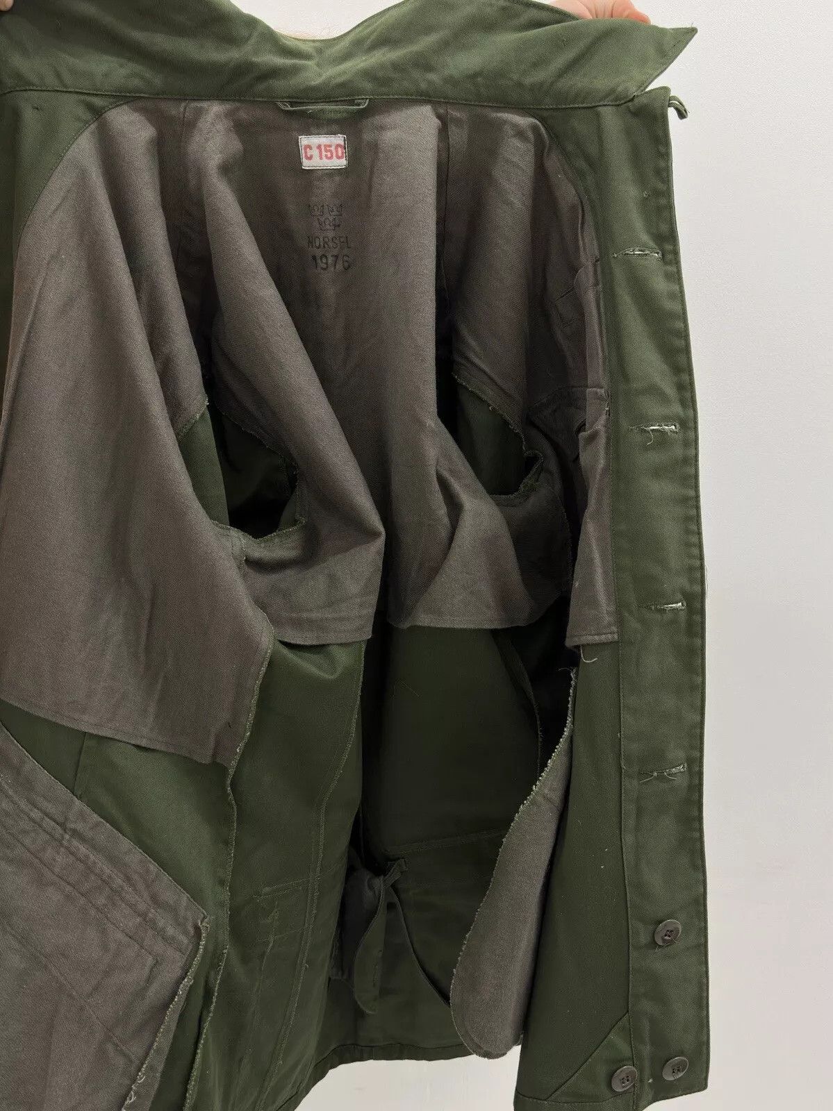 Vintage VINTAGE SWEDISH ARMY 1970s NORSEL JACKET MILITARIA JAPAN Size US L / EU 52-54 / 3 - 10 Thumbnail