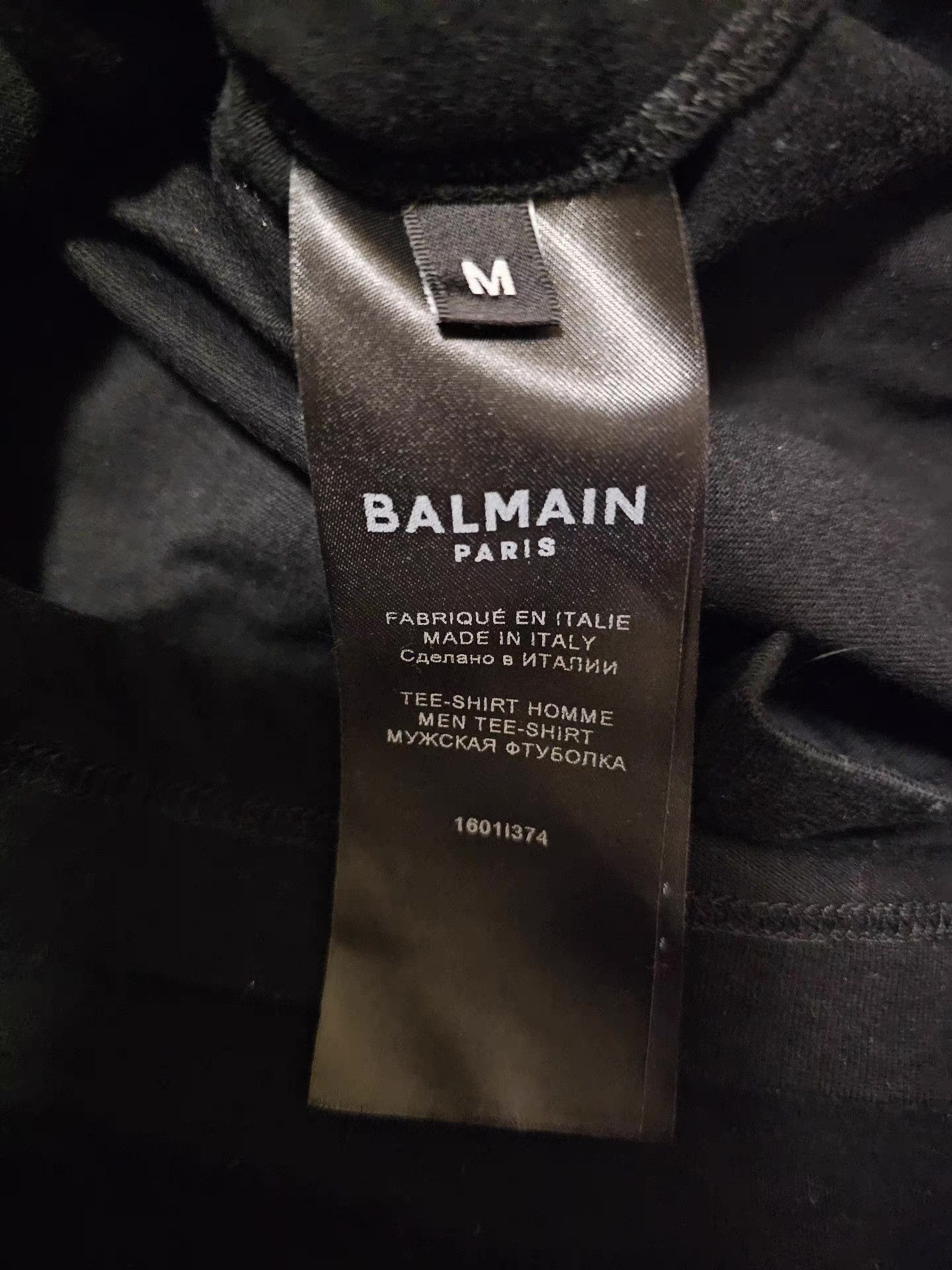 Balmain Balmain Short Sleeve T-Shirt Size US M / EU 48-50 / 2 - 5 Thumbnail