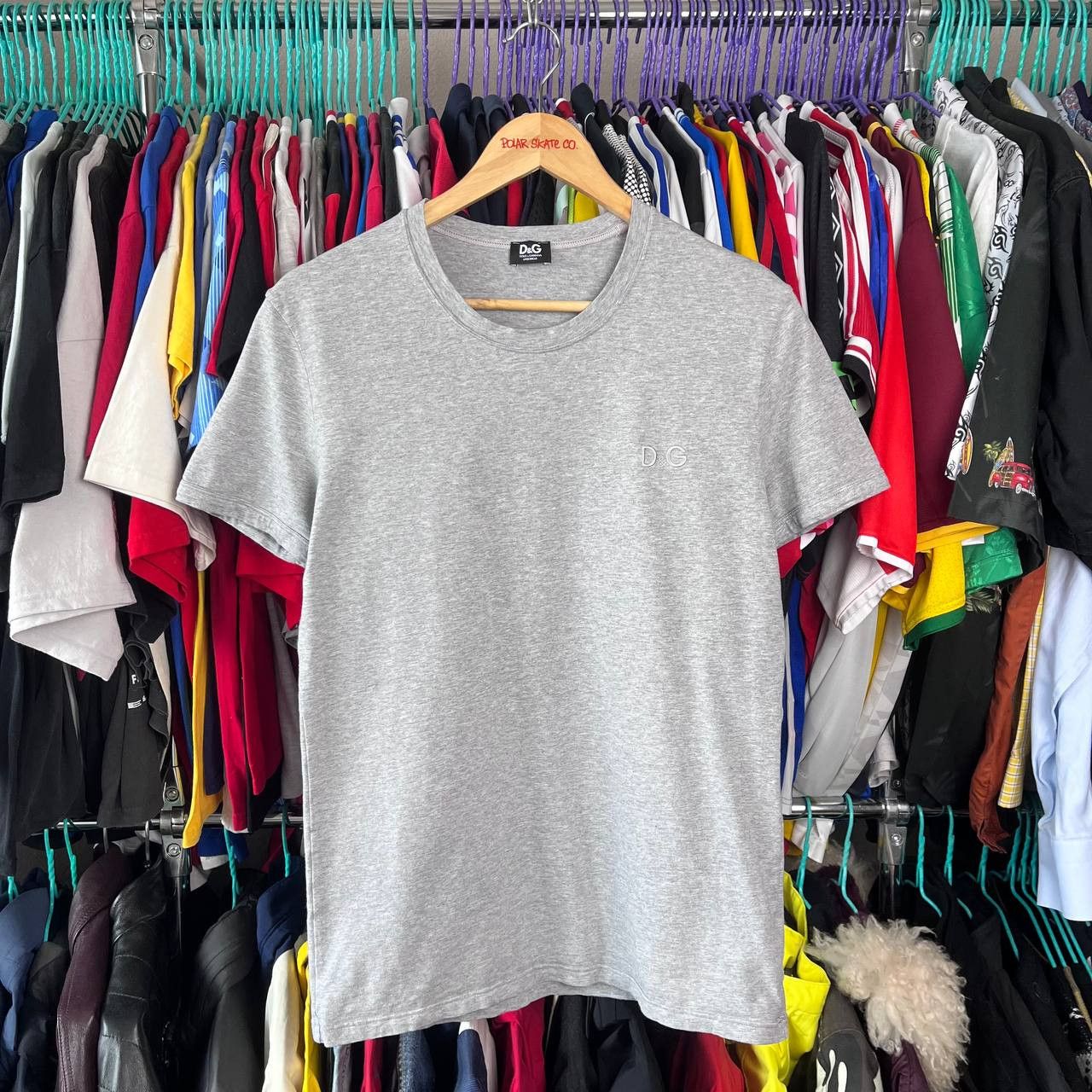 Dolce & Gabbana Dolce Gabbana Grey Basic Tshirt Size M Size US M / EU 48-50 / 2 - 3 Thumbnail