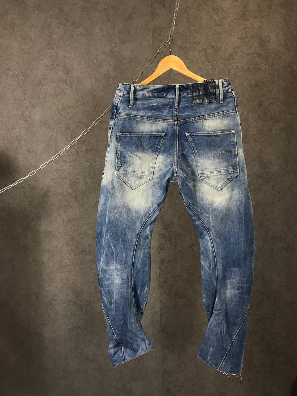 G-Star G Star Raw distressed denim jeans Size US 32 / EU 48 - 5 Thumbnail
