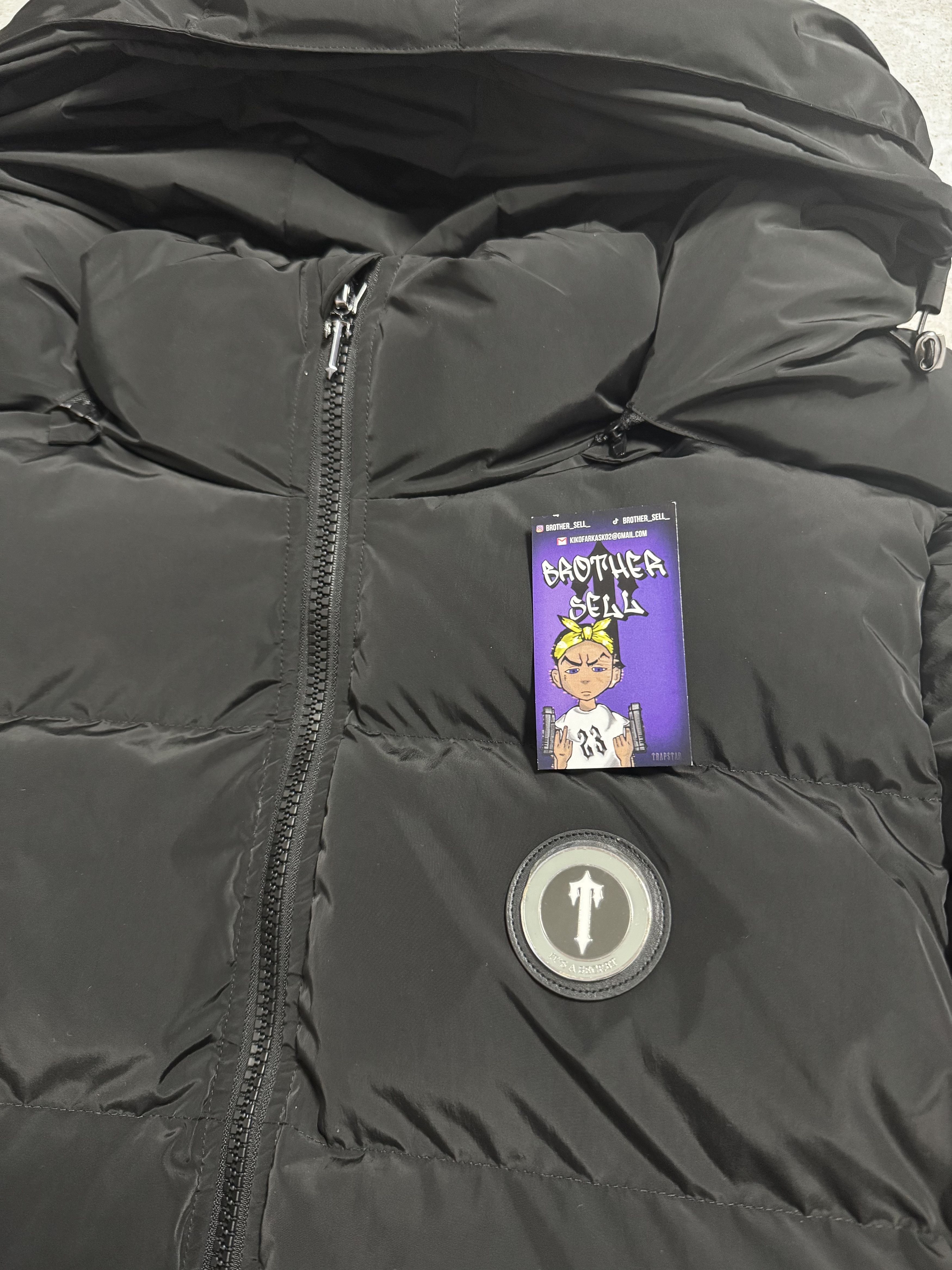 Trapstar London Trapstar Irongate Detachable Hooded Jacket - Black Size US L / EU 52-54 / 3 - 4 Thumbnail