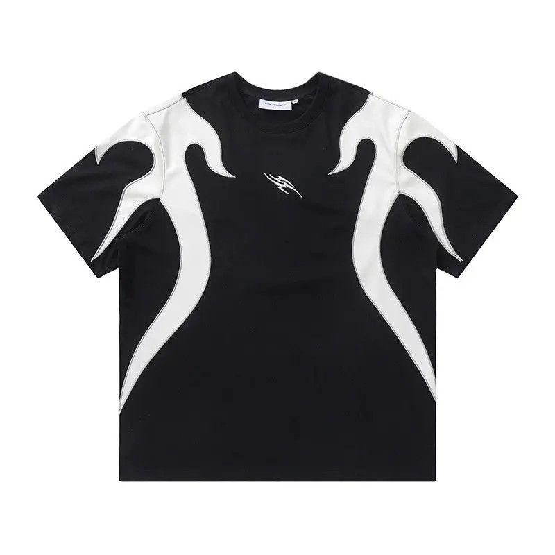 Other Striped Y2K Style Graphic T Shirt Size US XL / EU 56 / 4 - 1 Thumbnail
