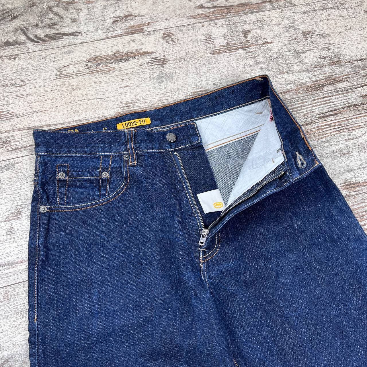 Ecko Unltd. Ecko Unlimited Baggy Denim Pants Loose-fit Size US 32 / EU 48 - 6 Thumbnail
