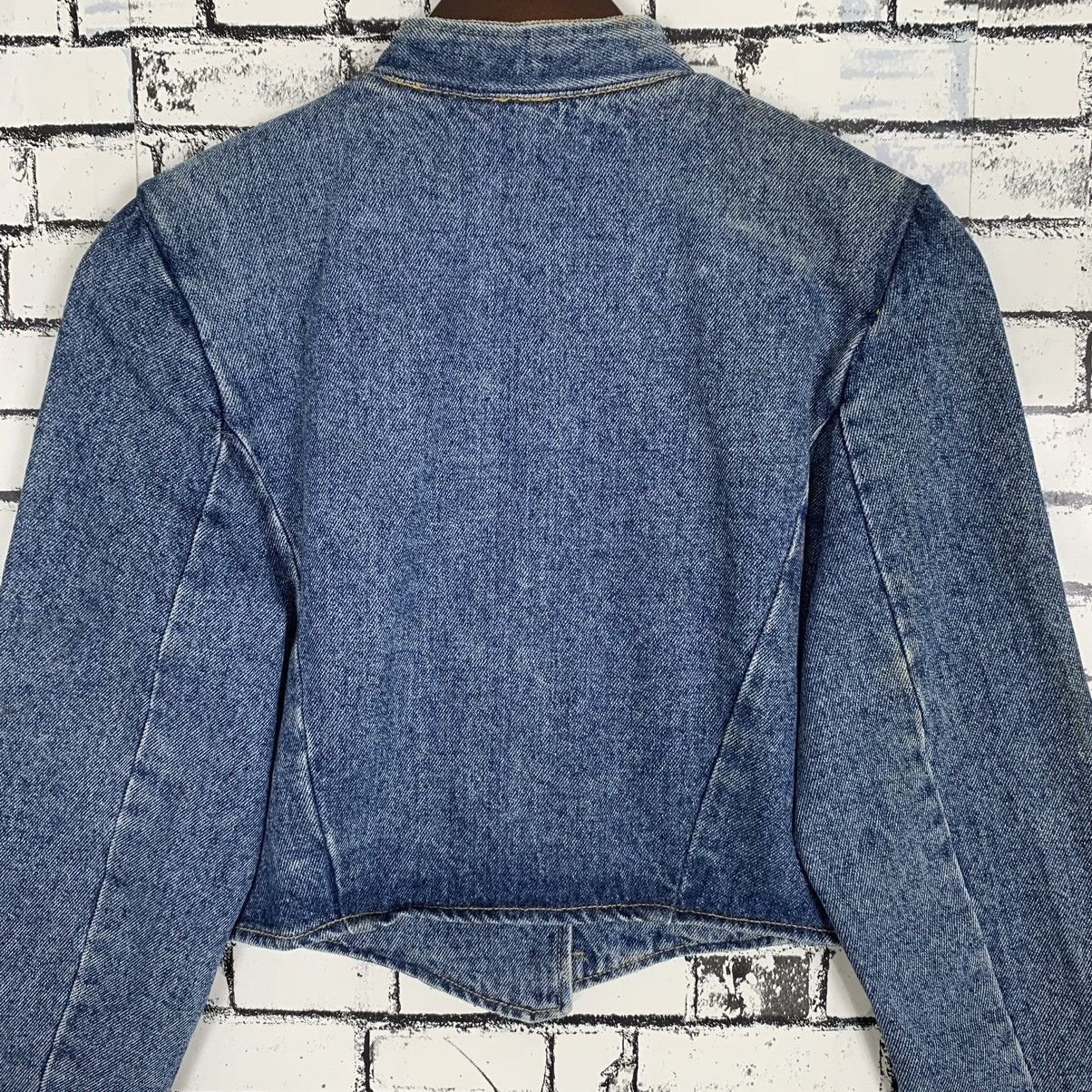 Georges Marciano × Guess Vintage Georges Marciano Iconic Denim Design Denim Jacket Size M / US 6-8 / IT 42-44 - 11 Thumbnail